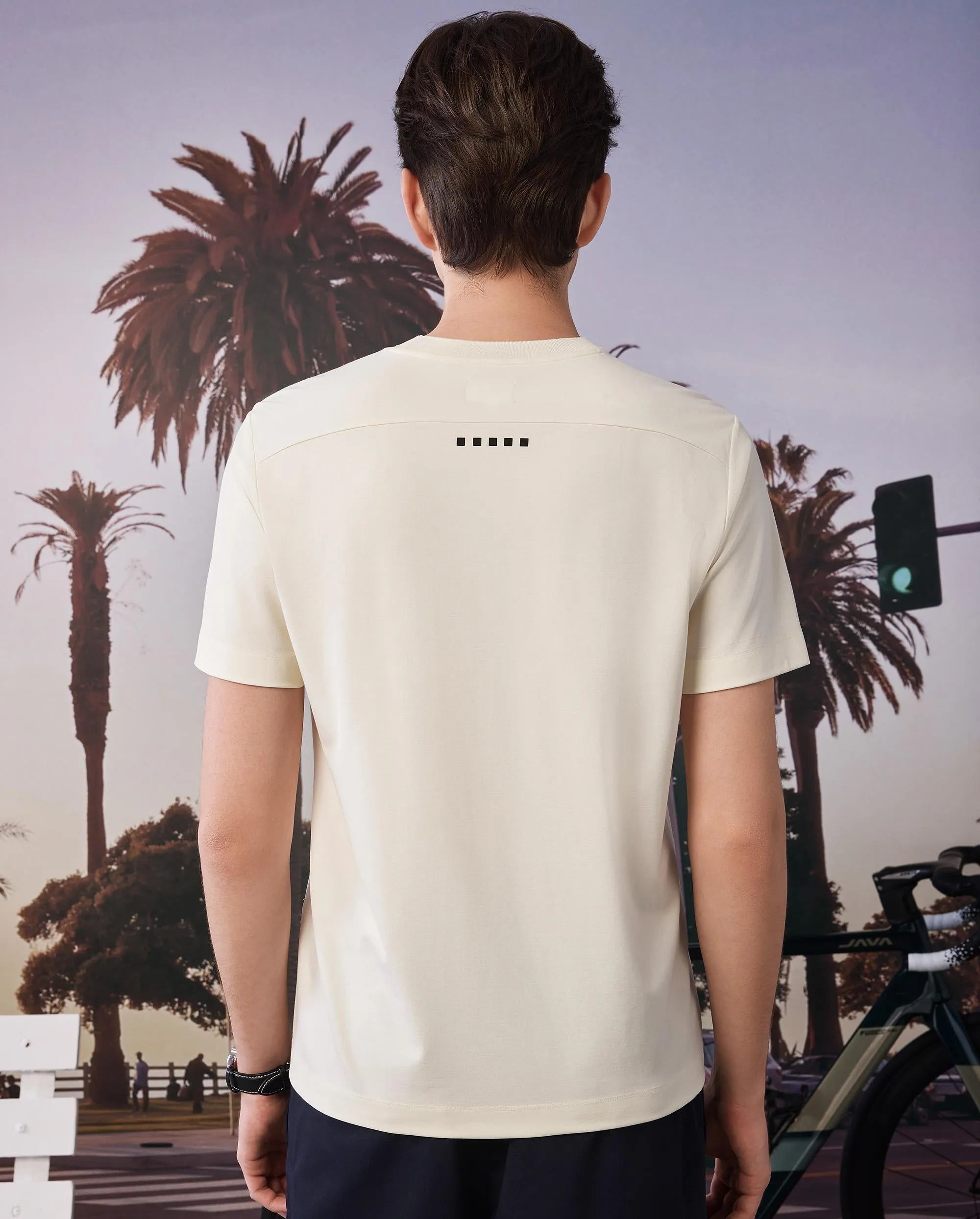 109876-115 | MEN'S K-SWISS LOGO T-SHIRT | WHITE/SPECIAL