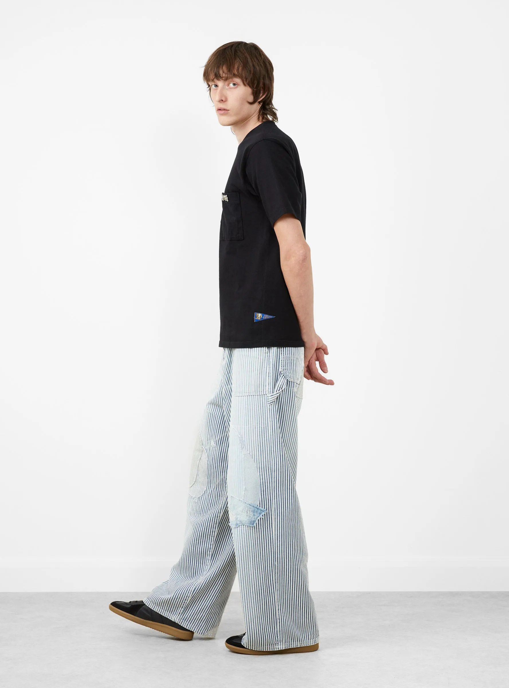 10oz Hickoree Stripe Painter Port Baggy Pants