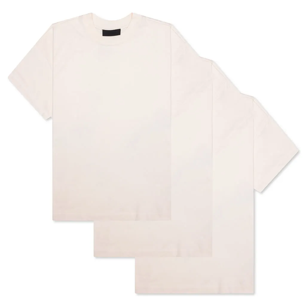 3-Pack Essential Tee - Shell
