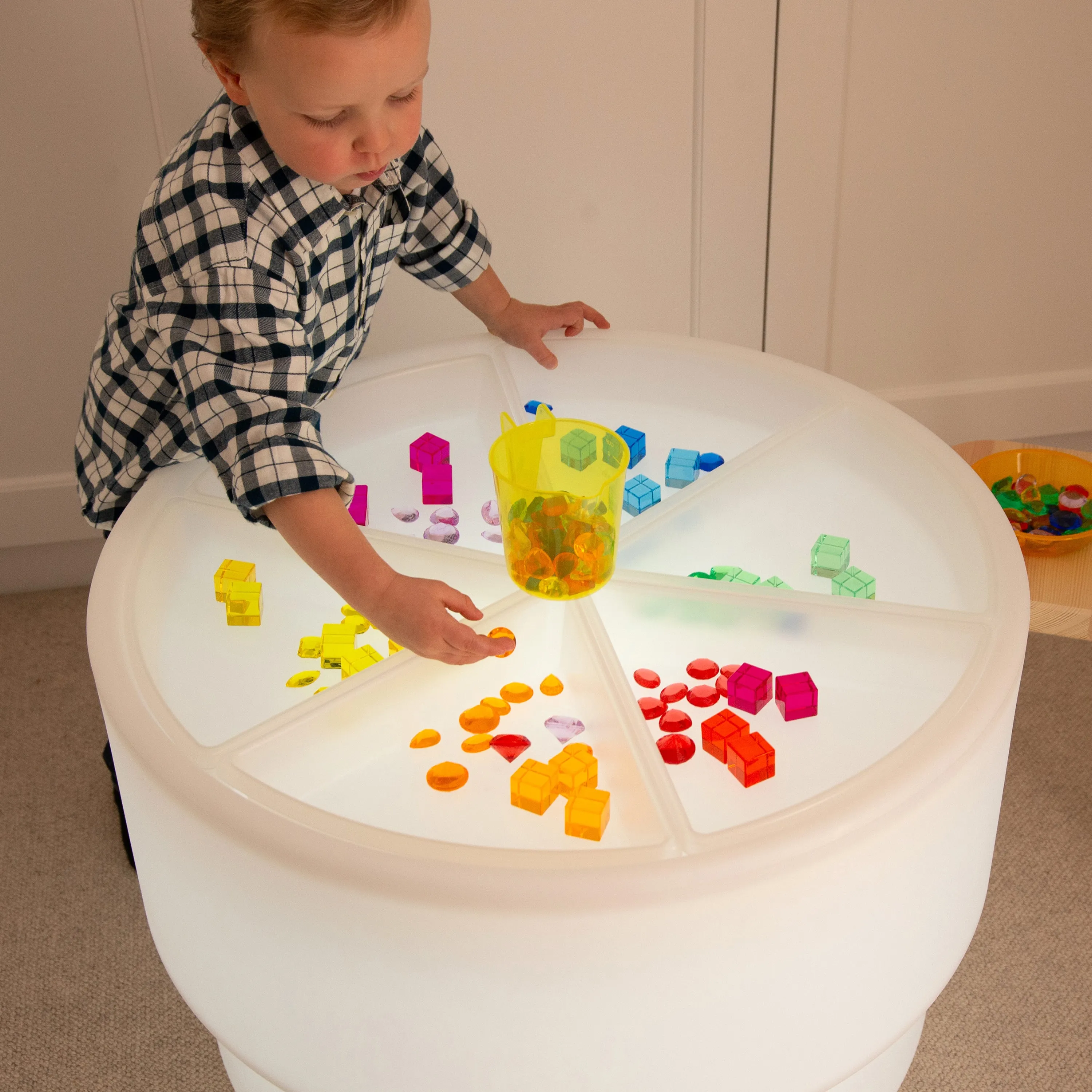 6-Piece Discovery Trays for Sensory Play