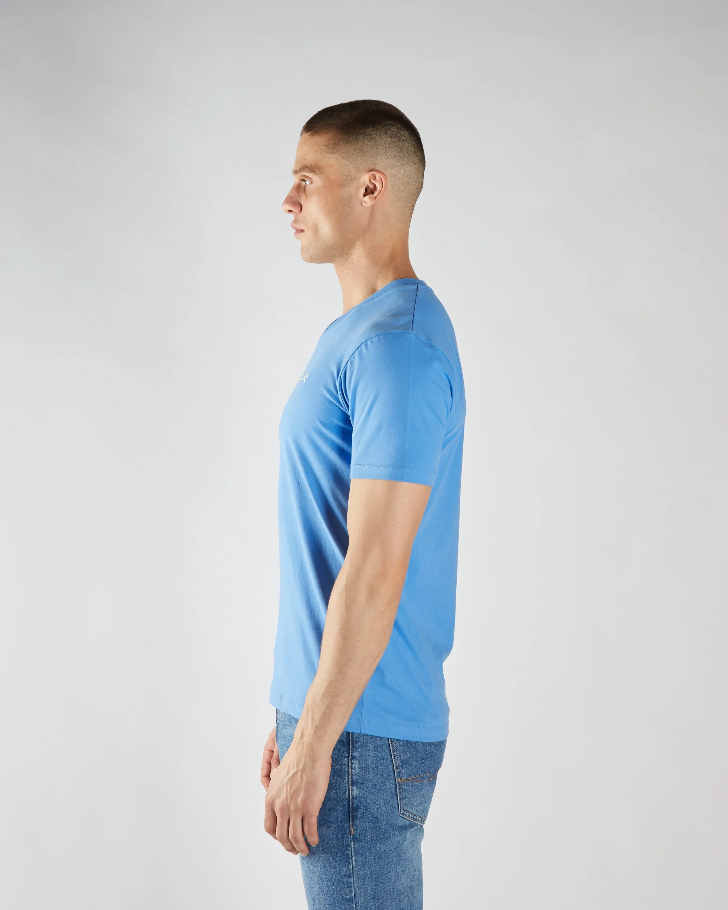 Basic Oakley V Neck Breezy Blue