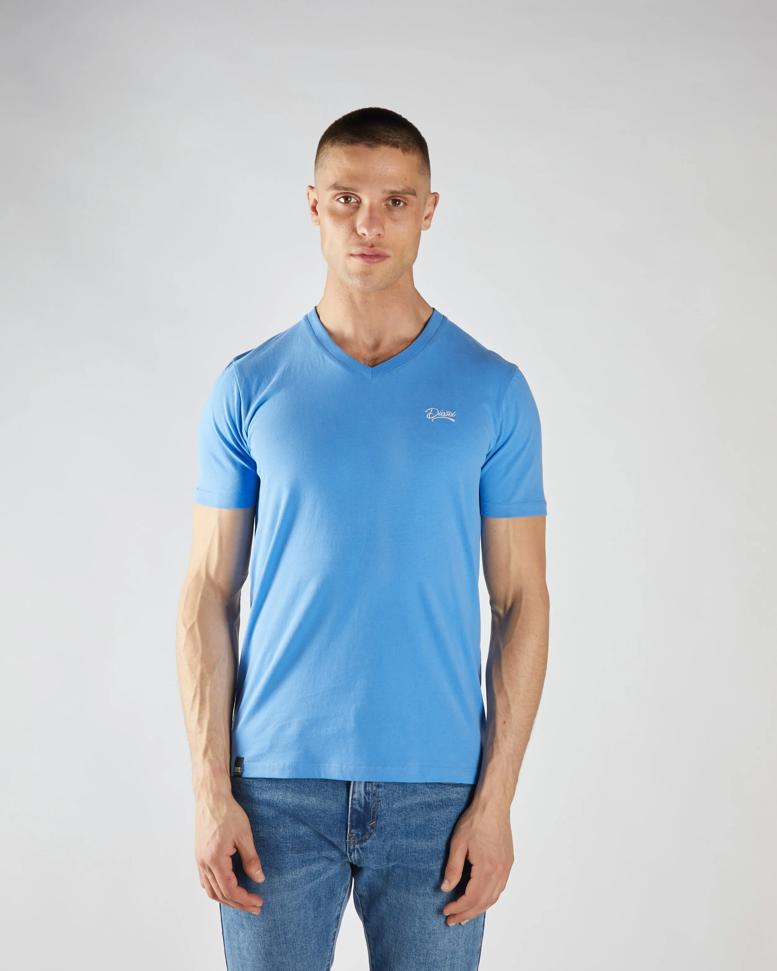 Basic Oakley V Neck Breezy Blue