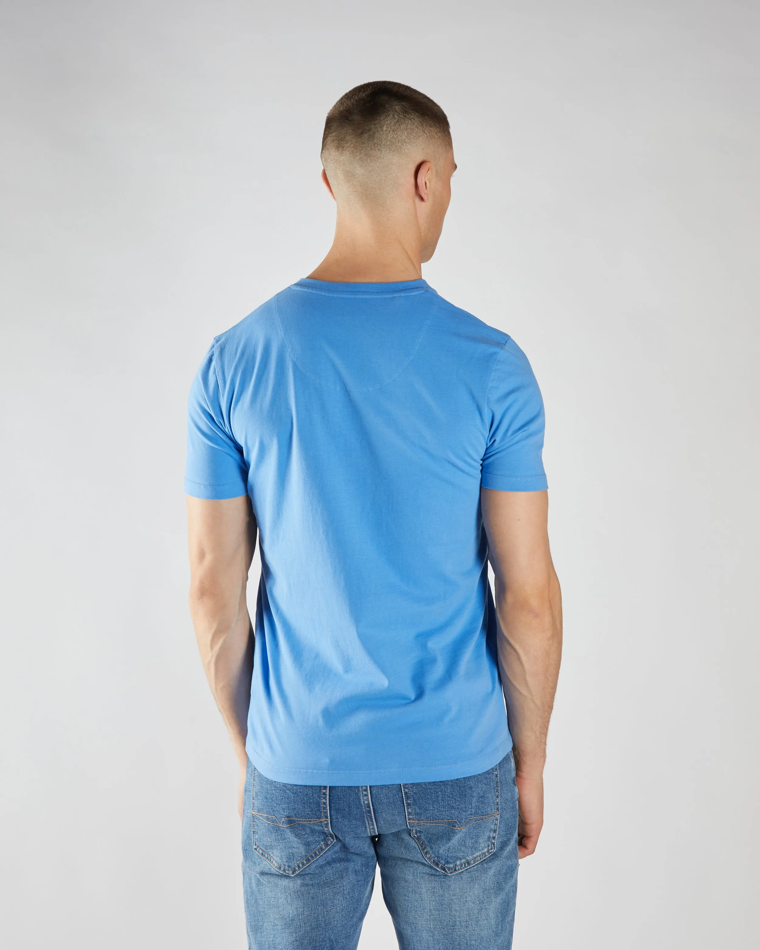 Basic Oakley V Neck Breezy Blue