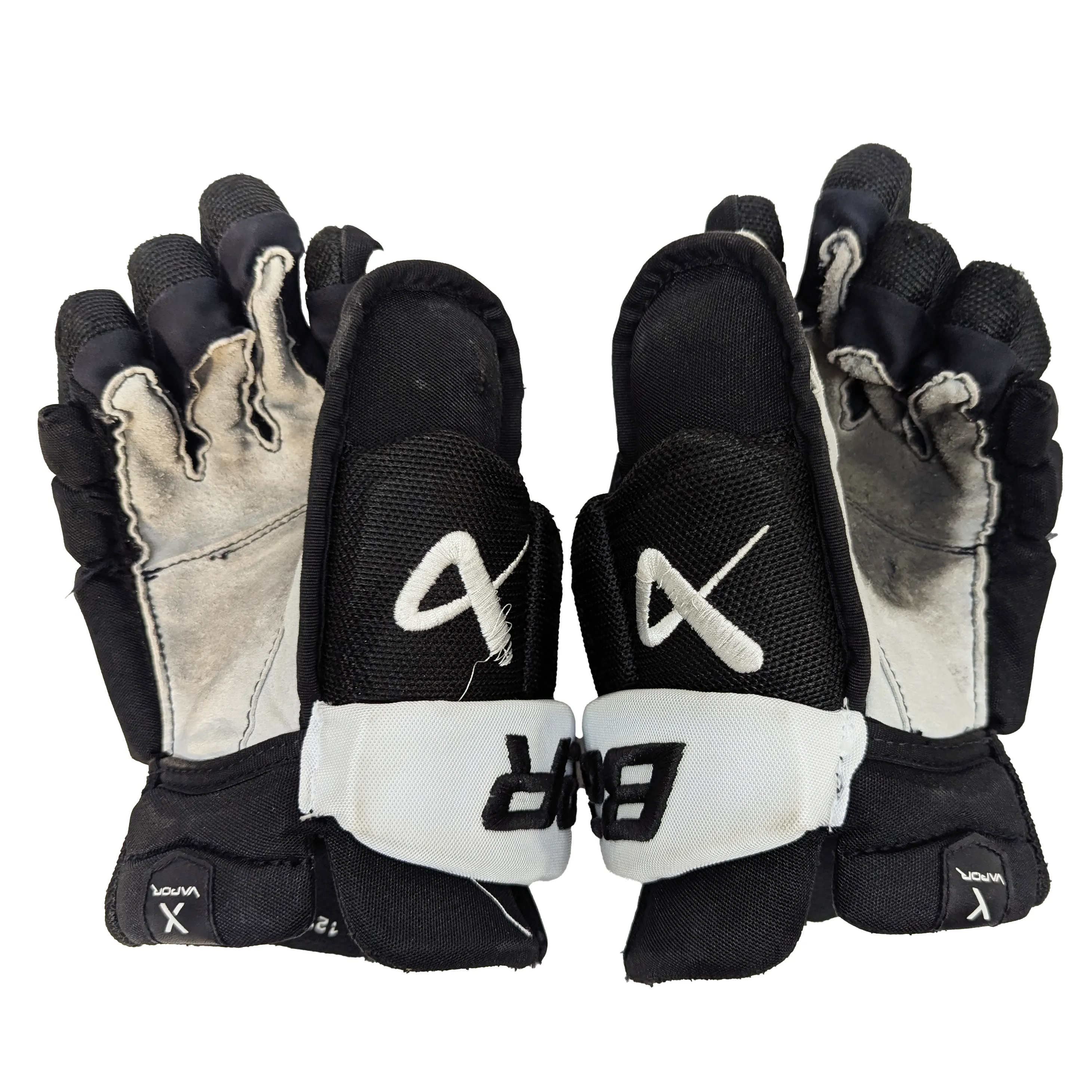 Bauer Vapor Hyperlite - Used Pro Stock Glove (Black/White)