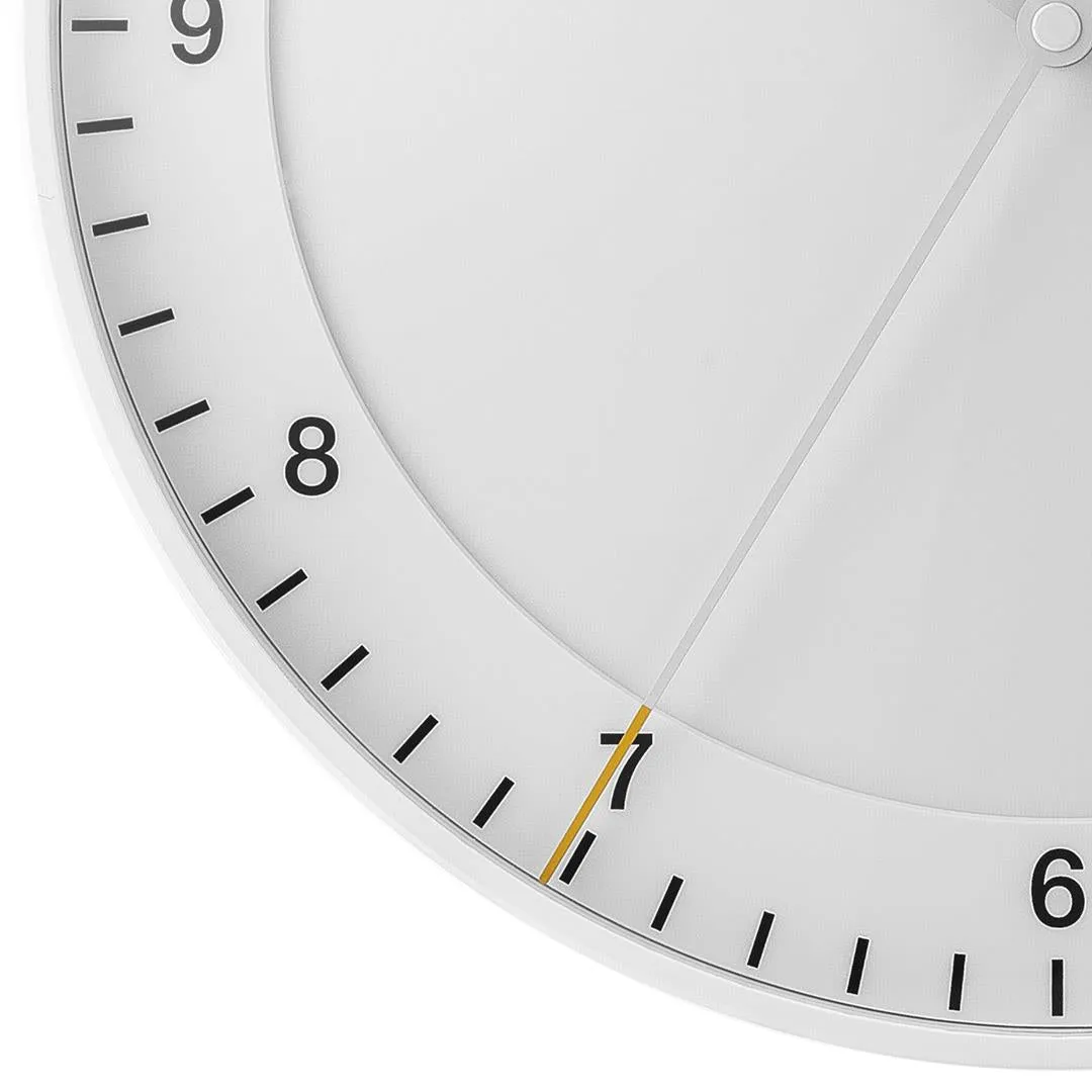 BC17 Braun classic large analogue wall clock - white