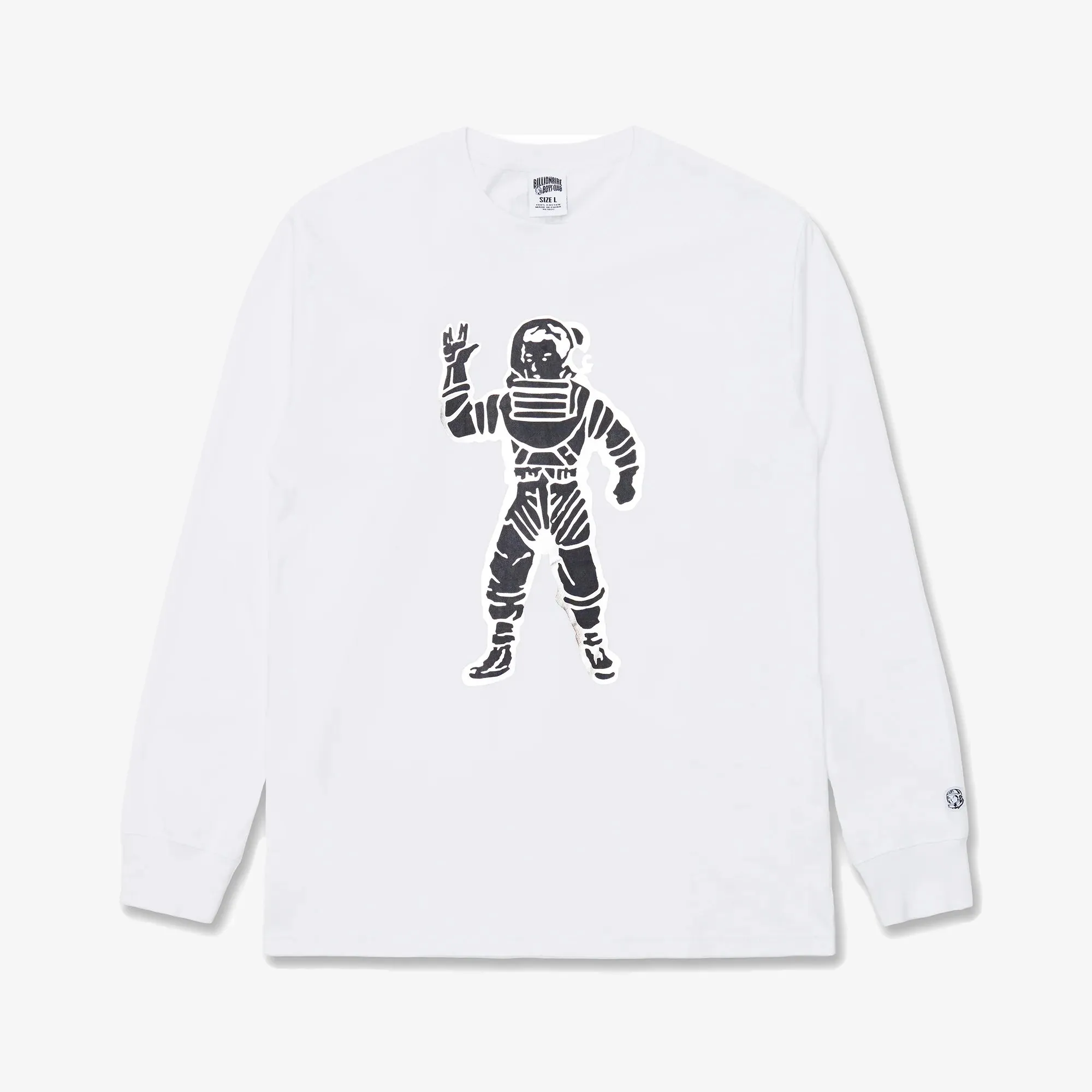 Billionaire Boys Club | STANDING ASTRO L/S TEE  { WHITE