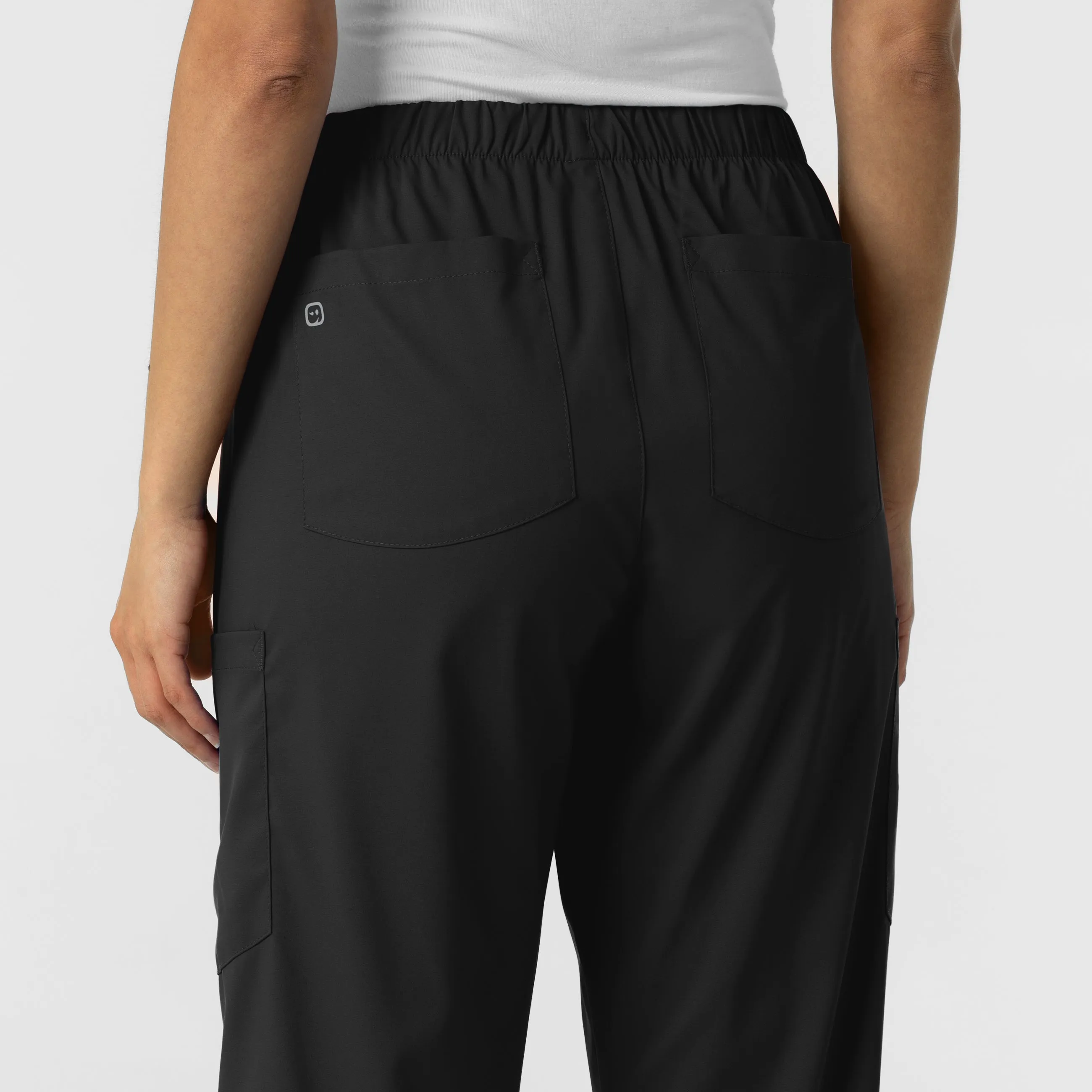 Boundless Unisex Straight Leg Scrub Pant - Black