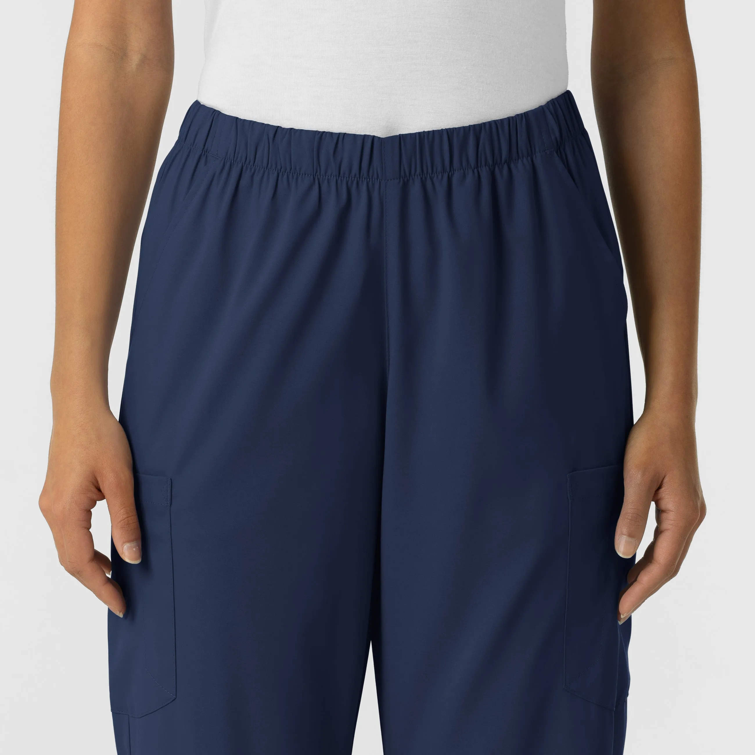 Boundless Unisex Straight Leg Scrub Pant - Navy