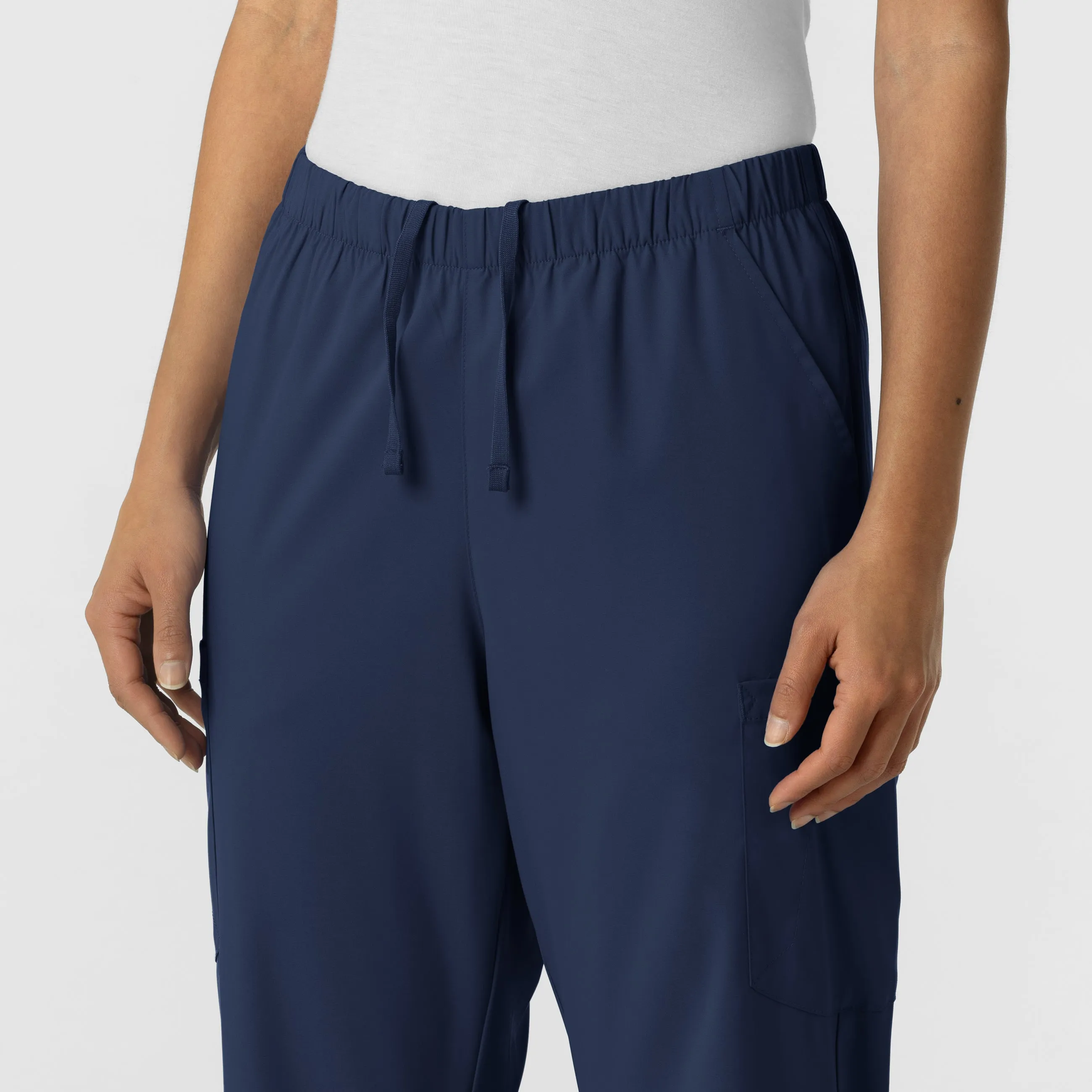Boundless Unisex Straight Leg Scrub Pant - Navy