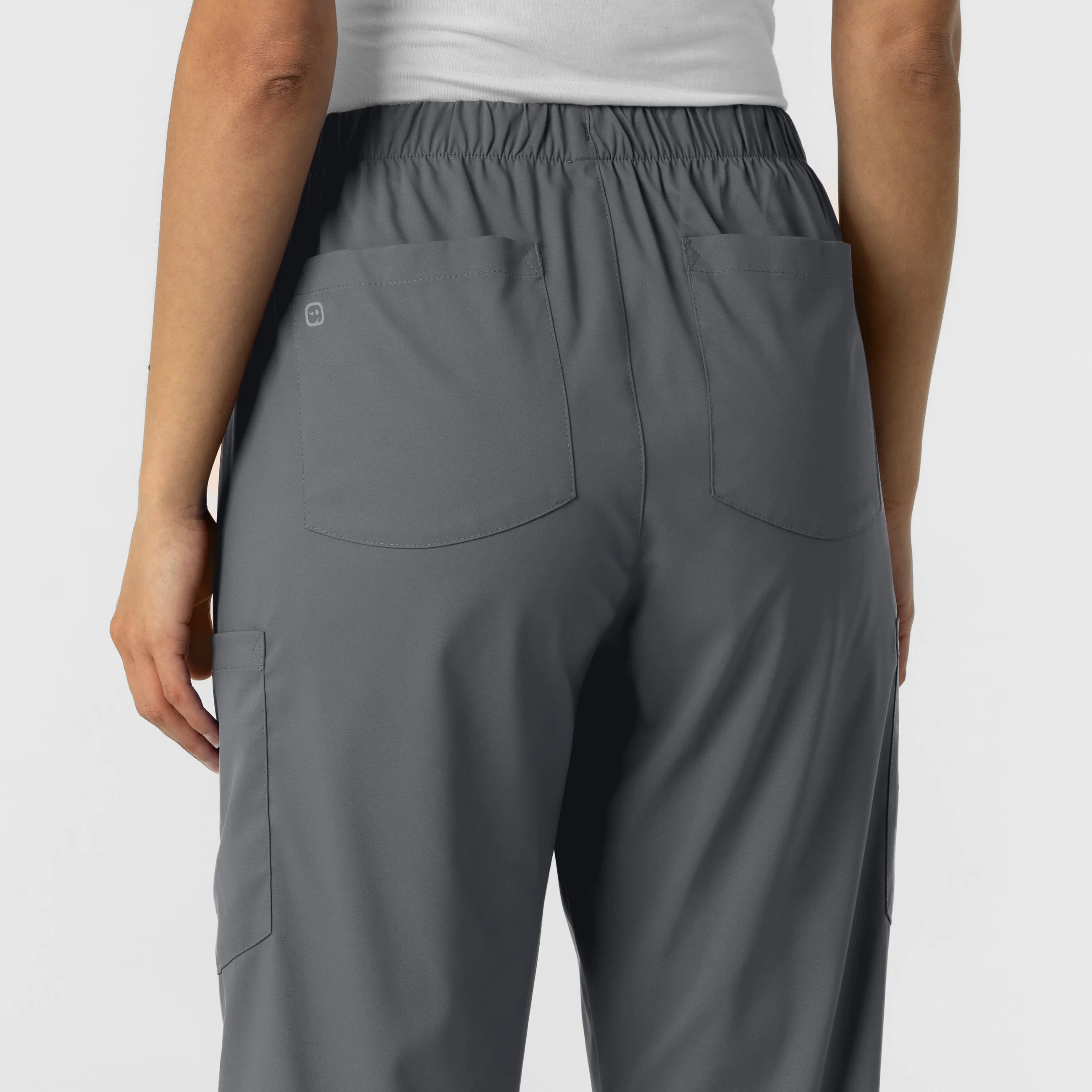 Boundless Unisex Straight Leg Scrub Pant - Pewter