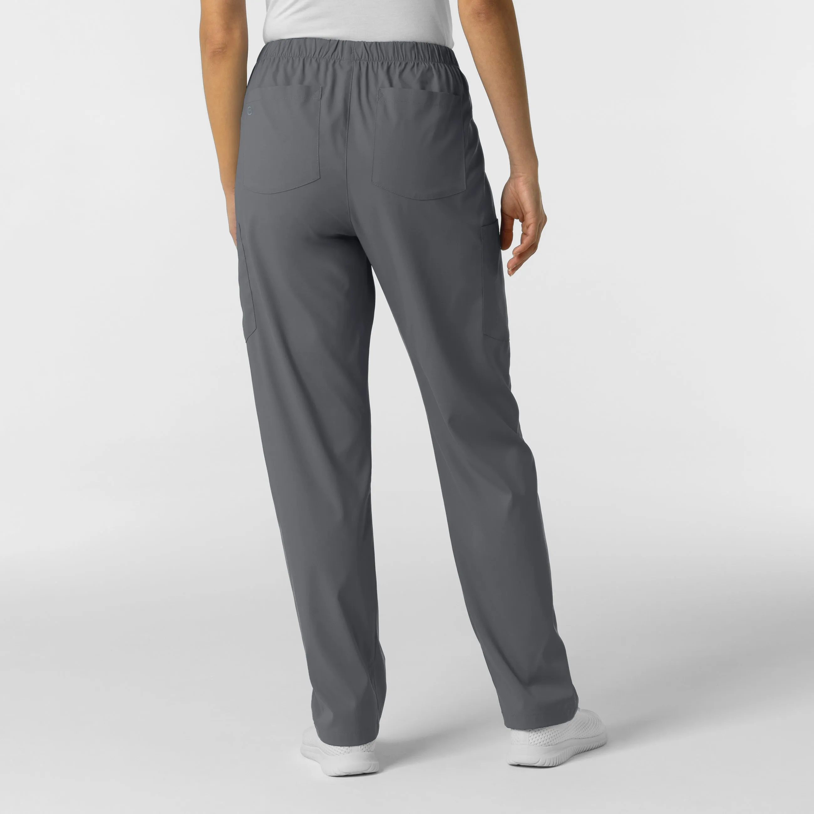 Boundless Unisex Straight Leg Scrub Pant - Pewter