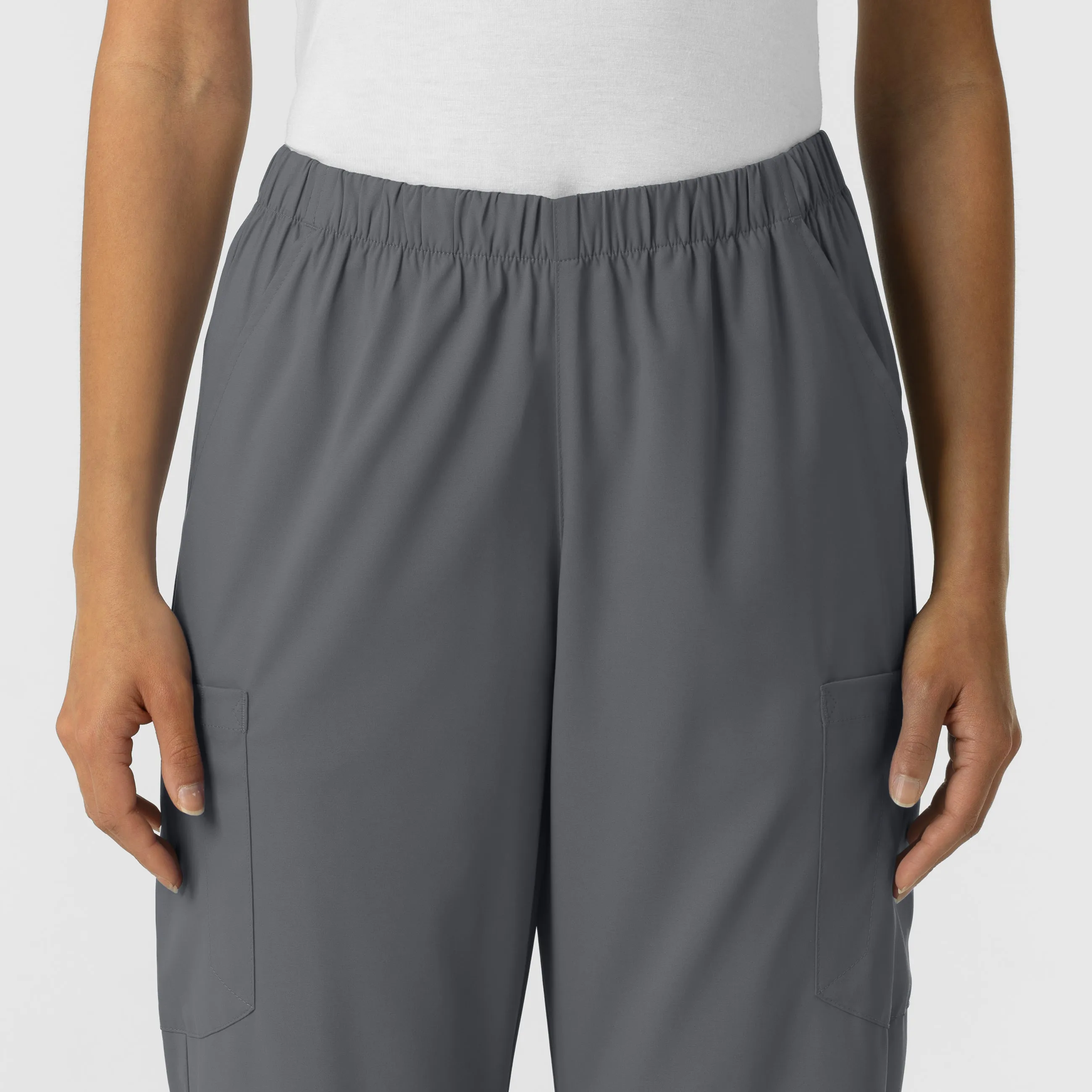 Boundless Unisex Straight Leg Scrub Pant - Pewter