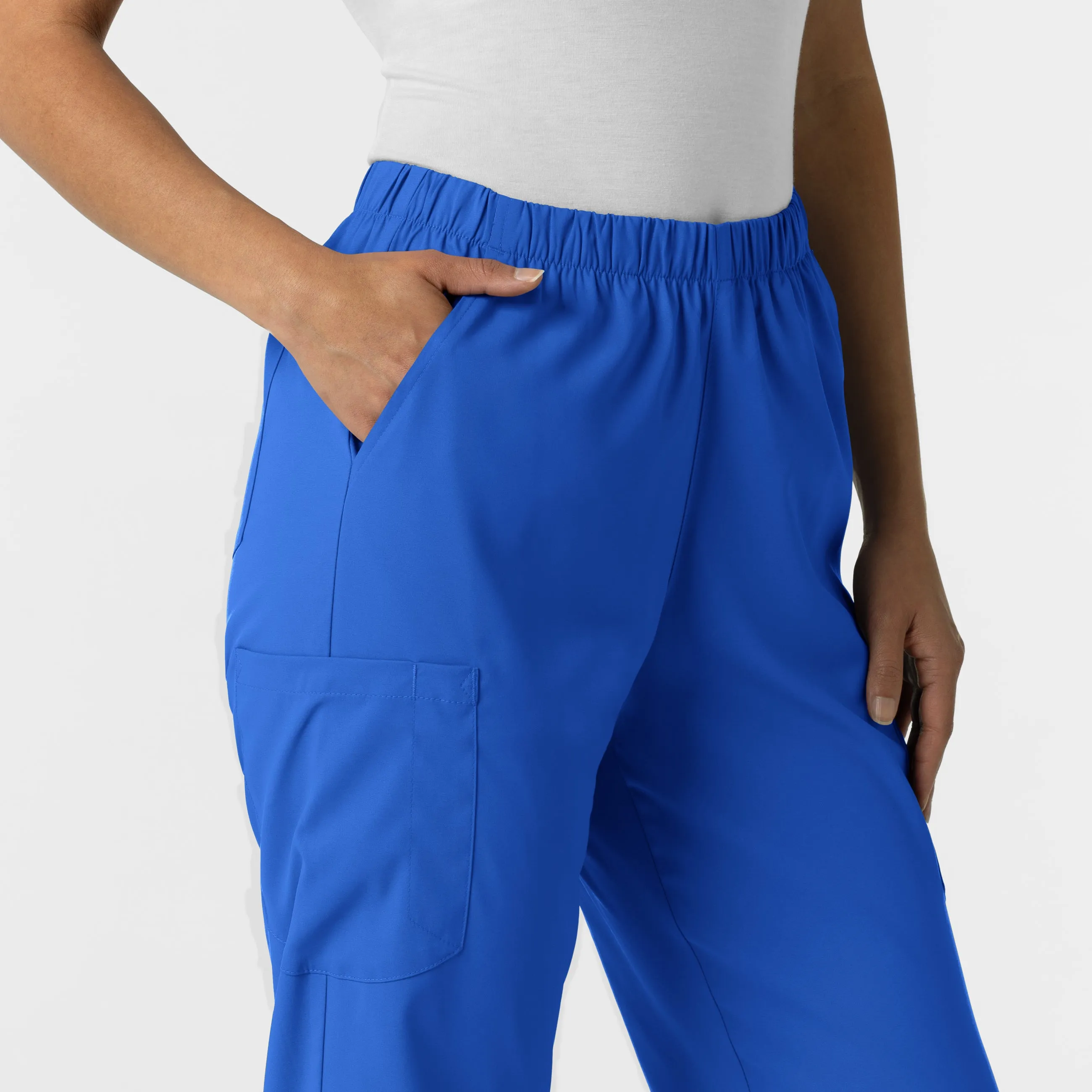 Boundless Unisex Straight Leg Scrub Pant - Royal