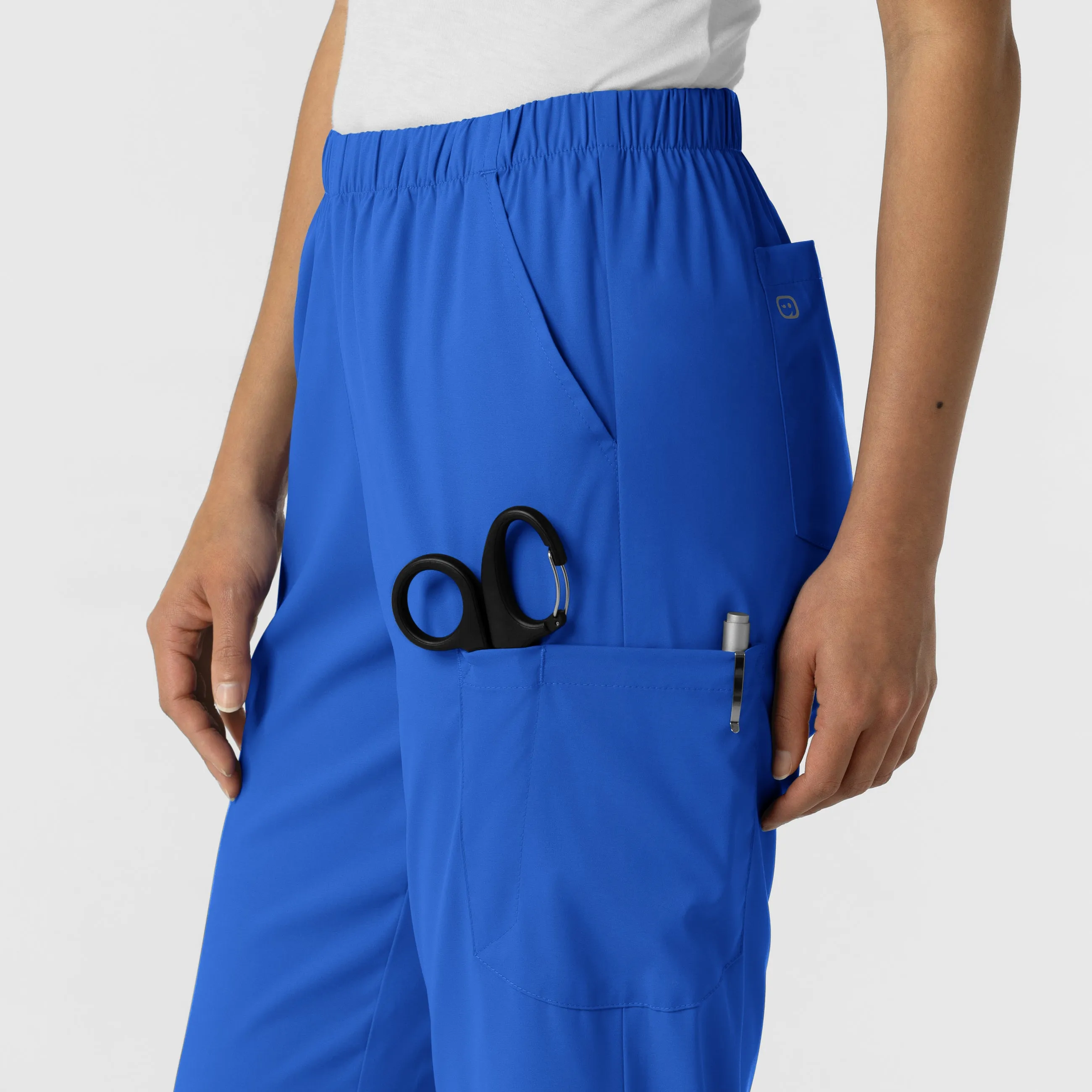 Boundless Unisex Straight Leg Scrub Pant - Royal