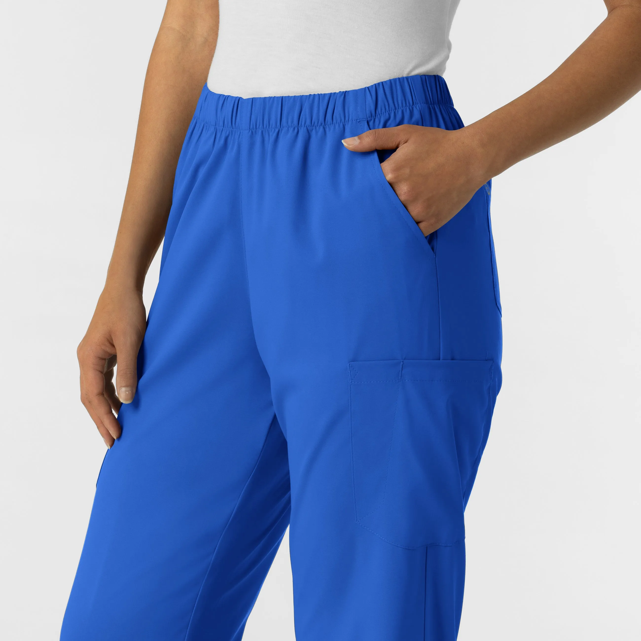 Boundless Unisex Straight Leg Scrub Pant - Royal