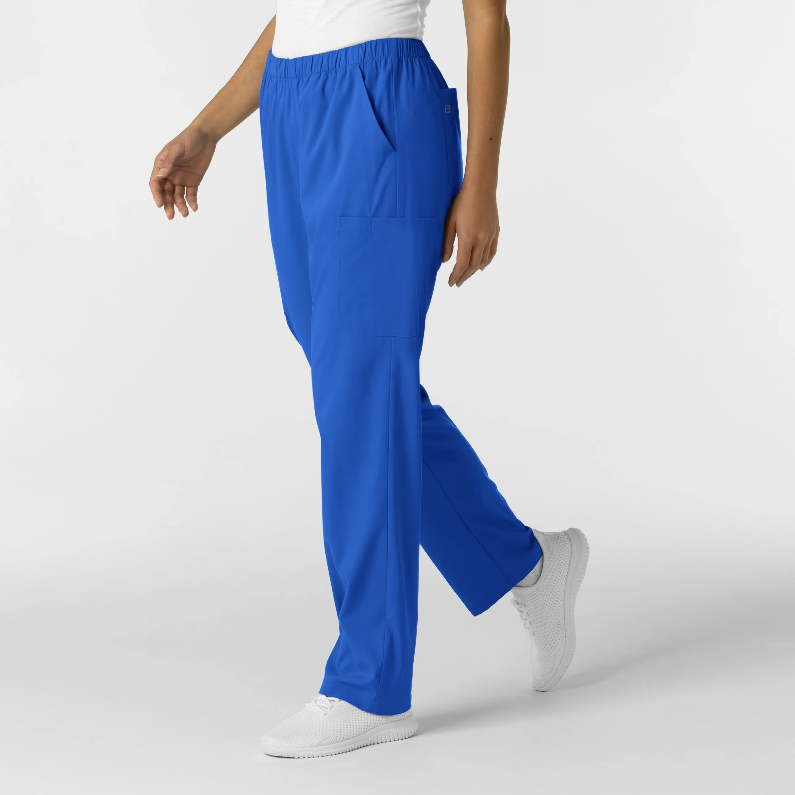 Boundless Unisex Straight Leg Scrub Pant - Royal