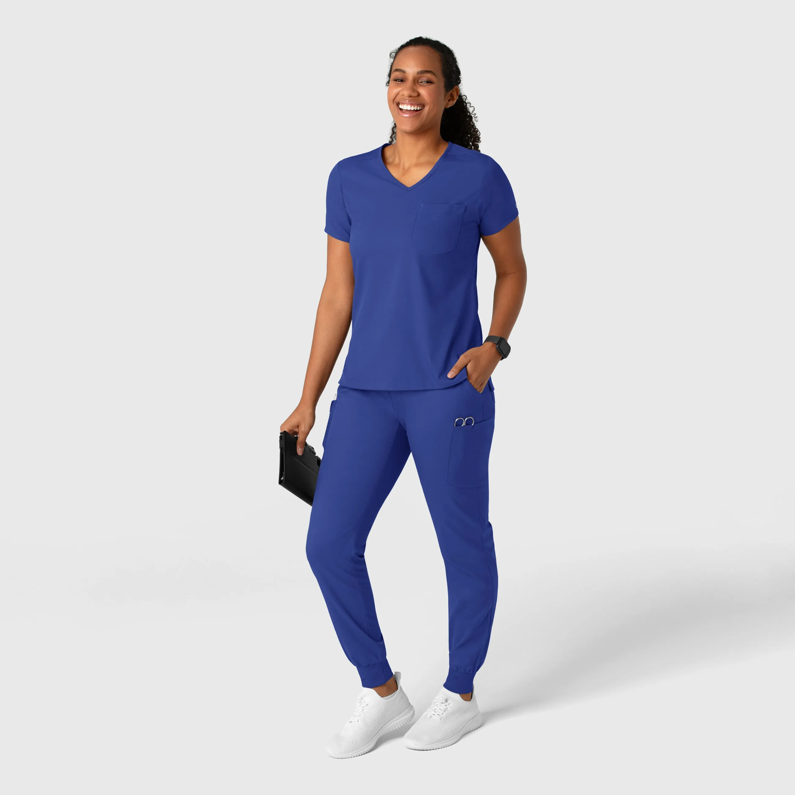 Boundless Women's Jogger Scrub Pant - Galaxy Blue