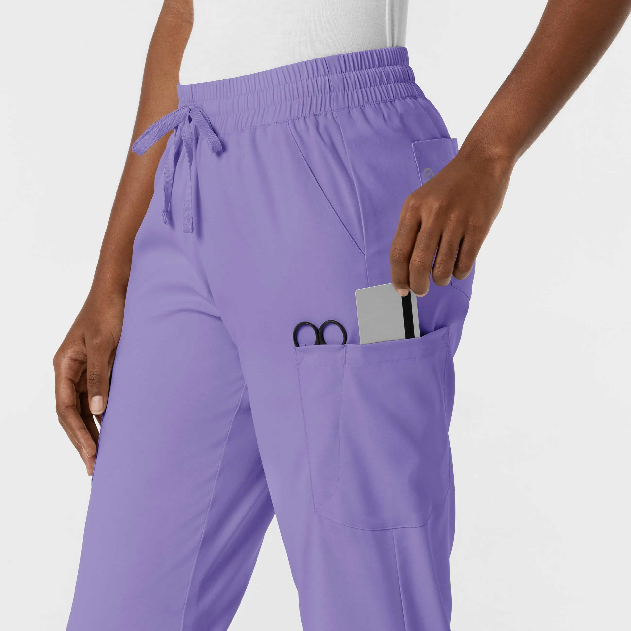 Boundless Women's Jogger Scrub Pant - Iris Purple