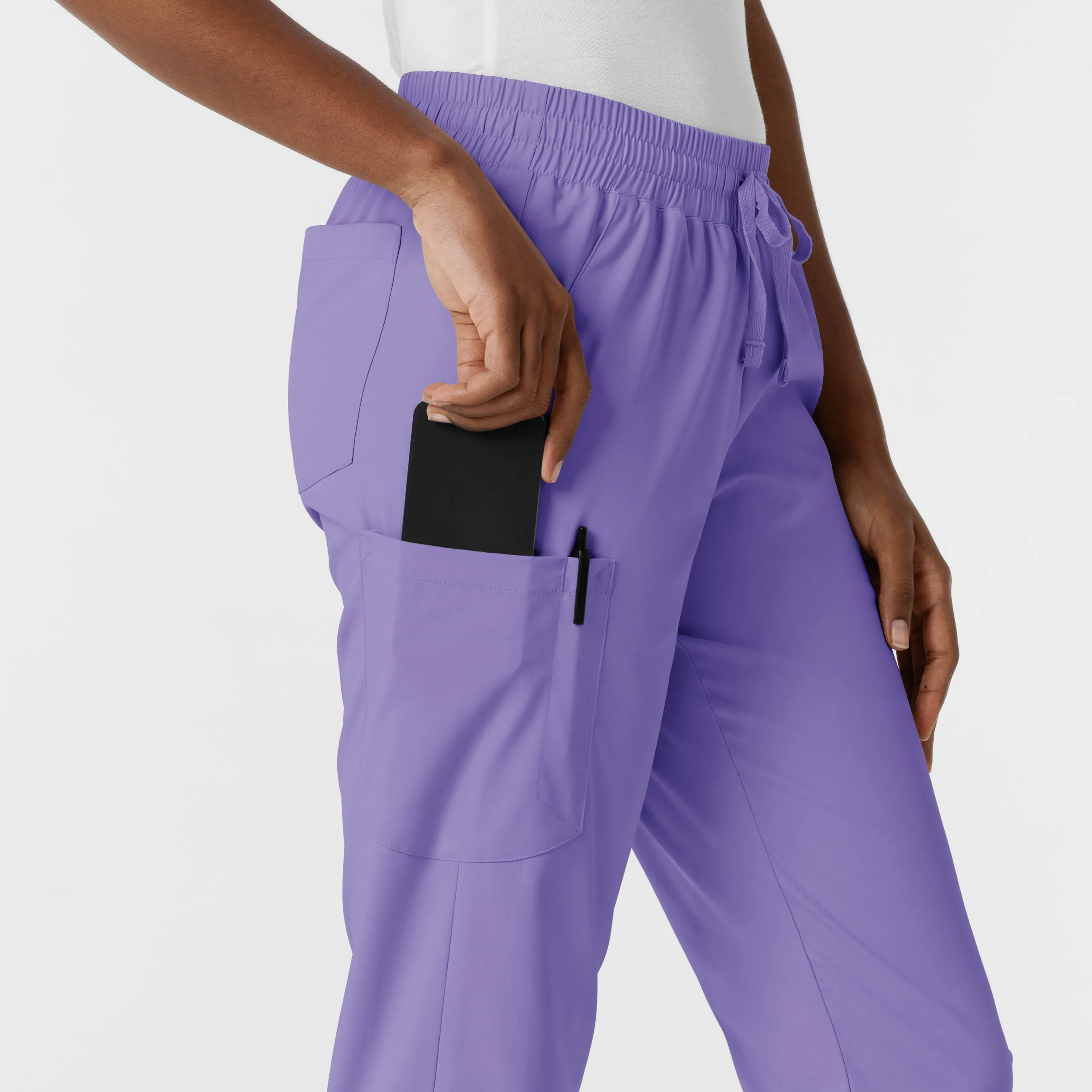 Boundless Women's Jogger Scrub Pant - Iris Purple