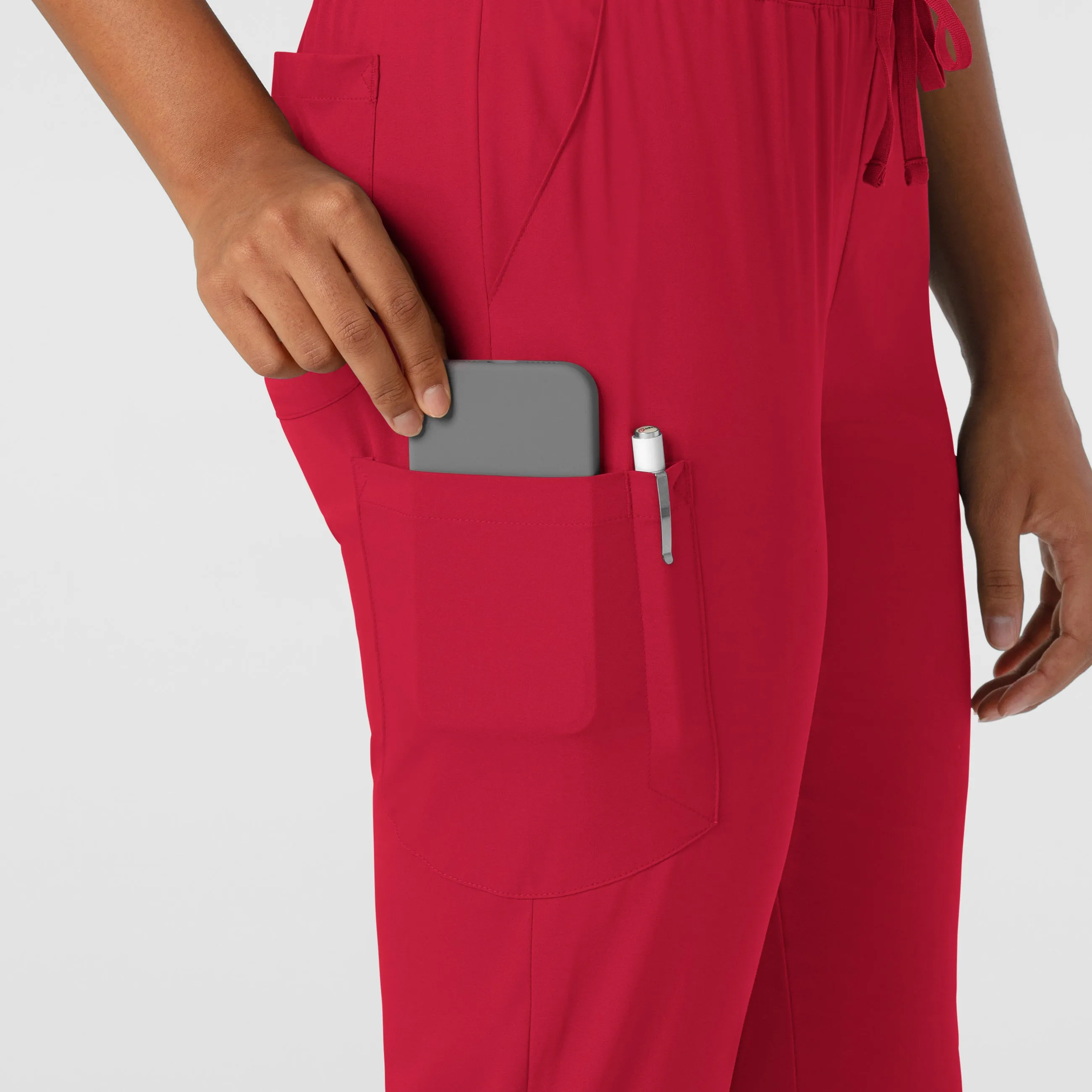Boundless Women's Jogger Scrub Pant - Red