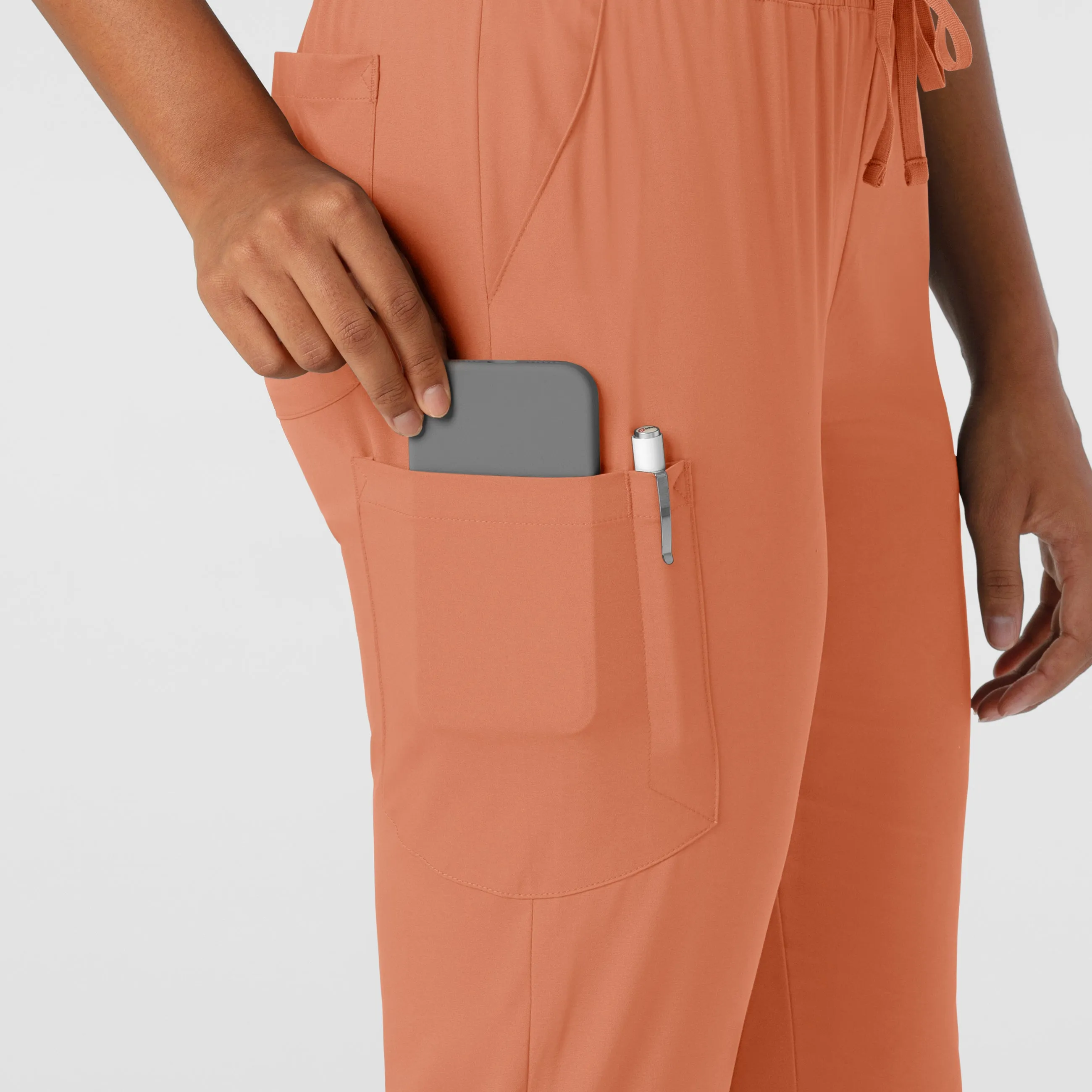Boundless Women's Jogger Scrub Pant - Terracotta