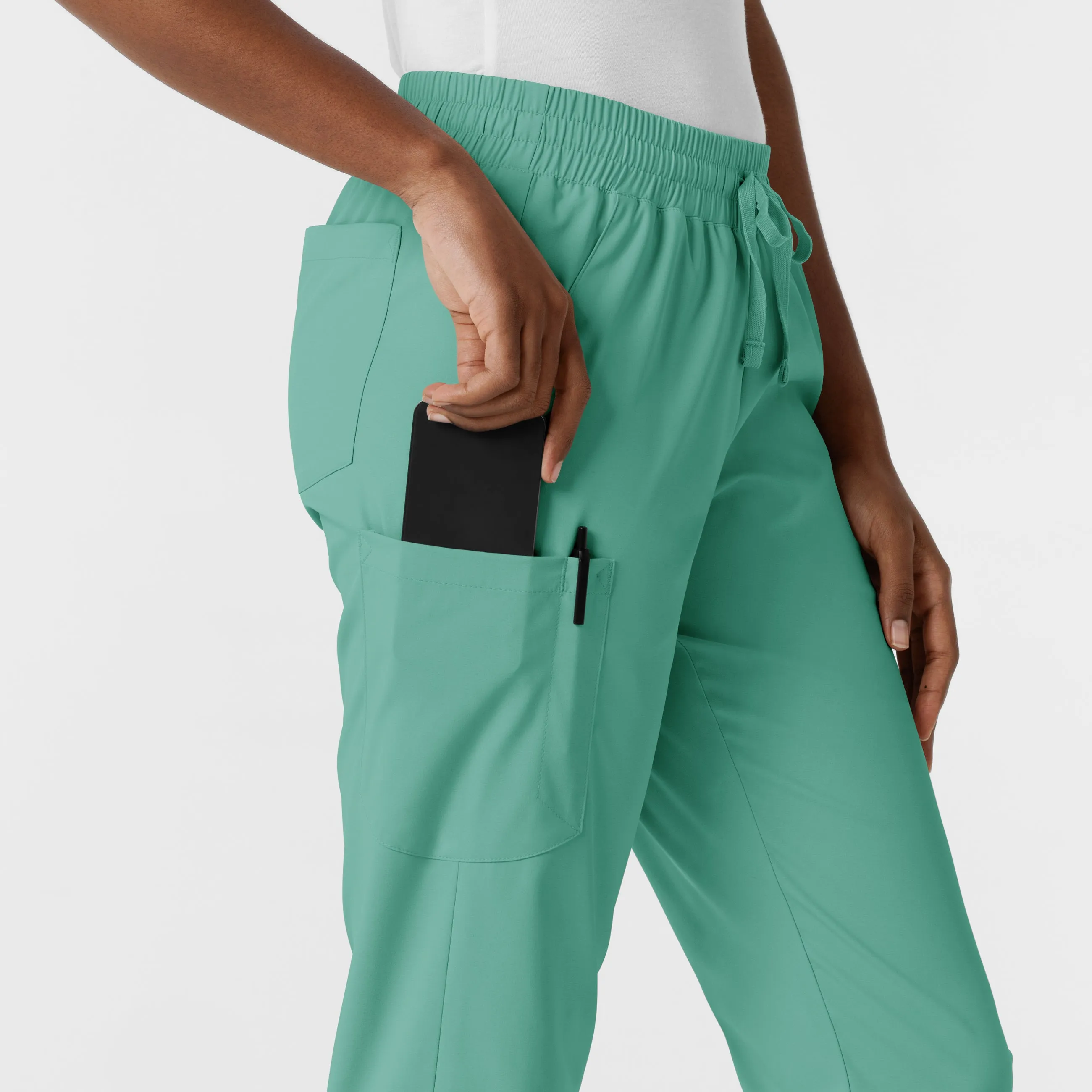 Boundless Women's Jogger Scrub Pant - Turquoise