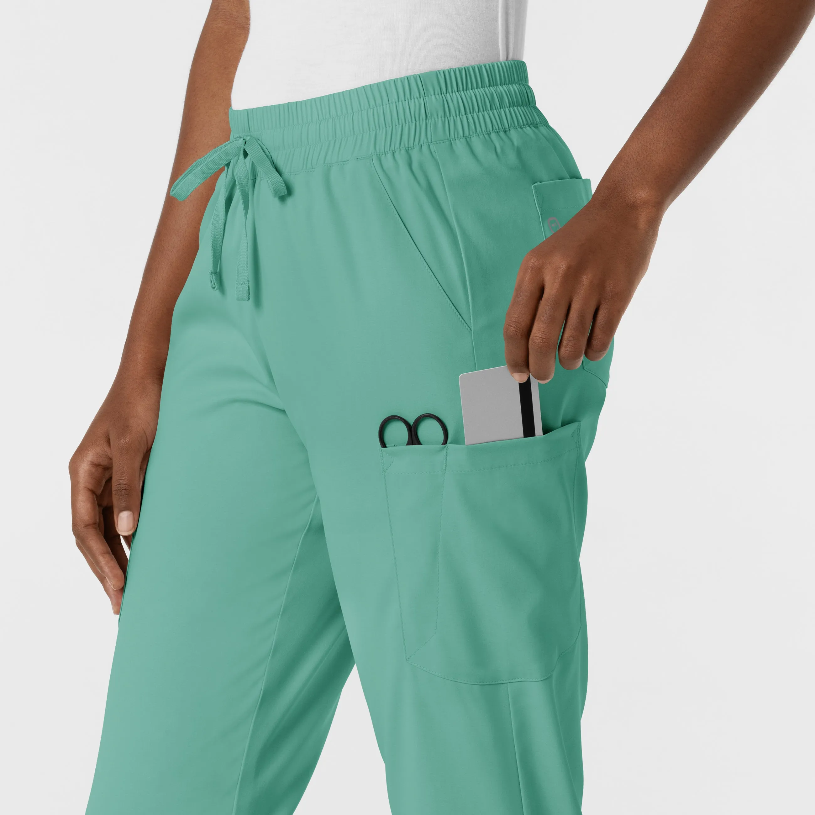 Boundless Women's Jogger Scrub Pant - Turquoise