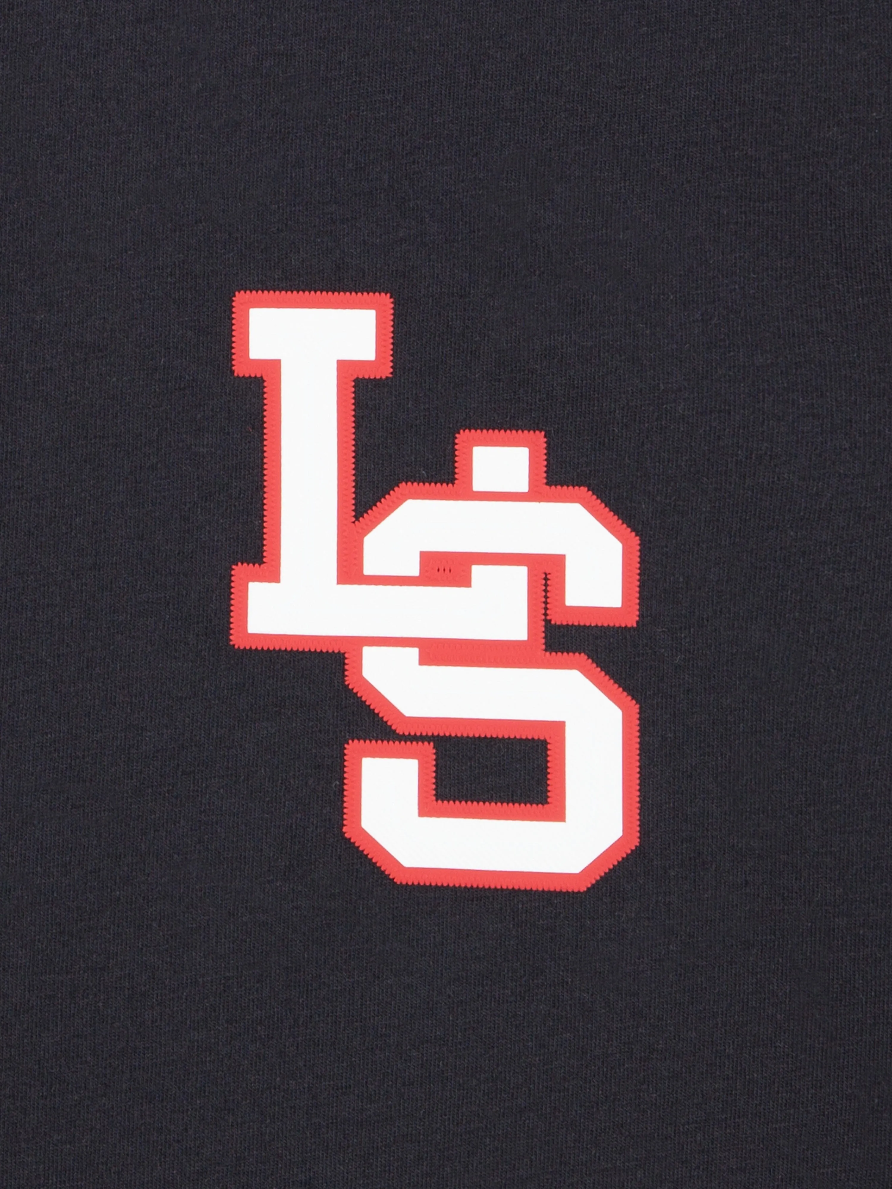 Boys LS Monogram T-Shirt in Black