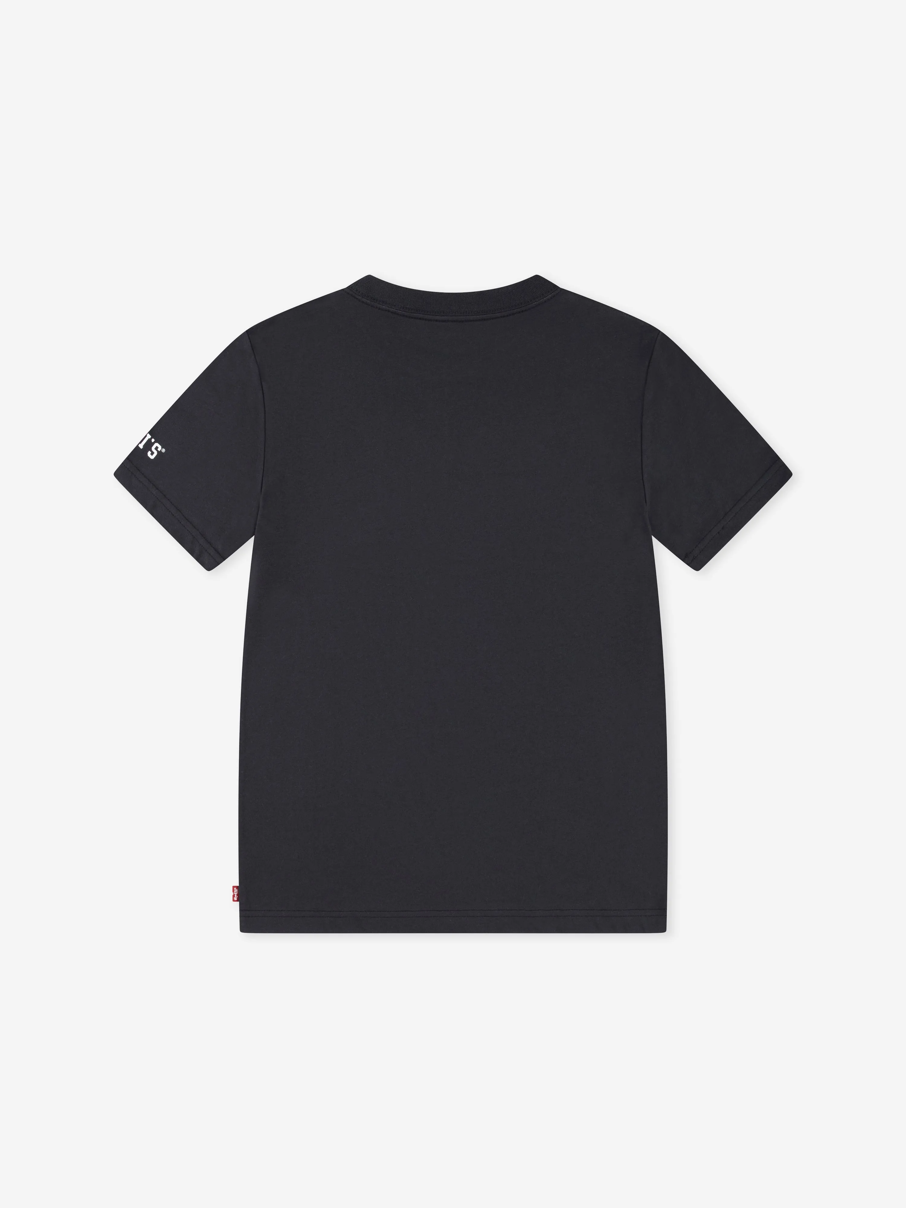 Boys LS Monogram T-Shirt in Black