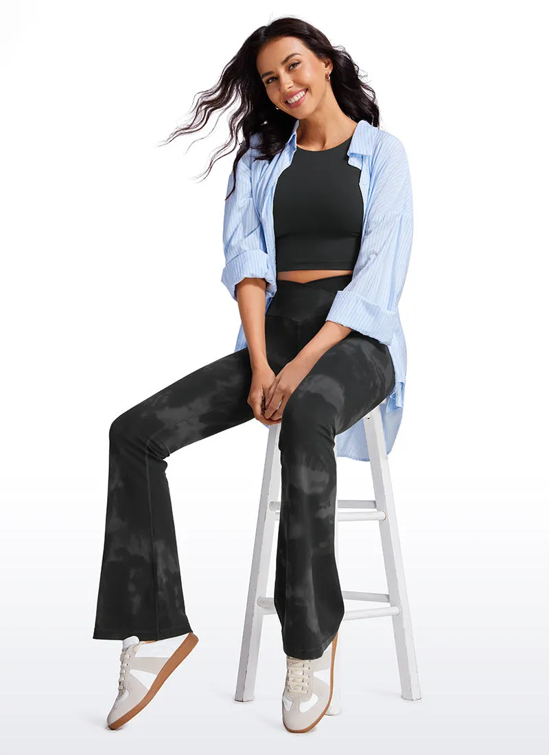 Butterluxe Flare Leggings 31'' - V Cross Waist