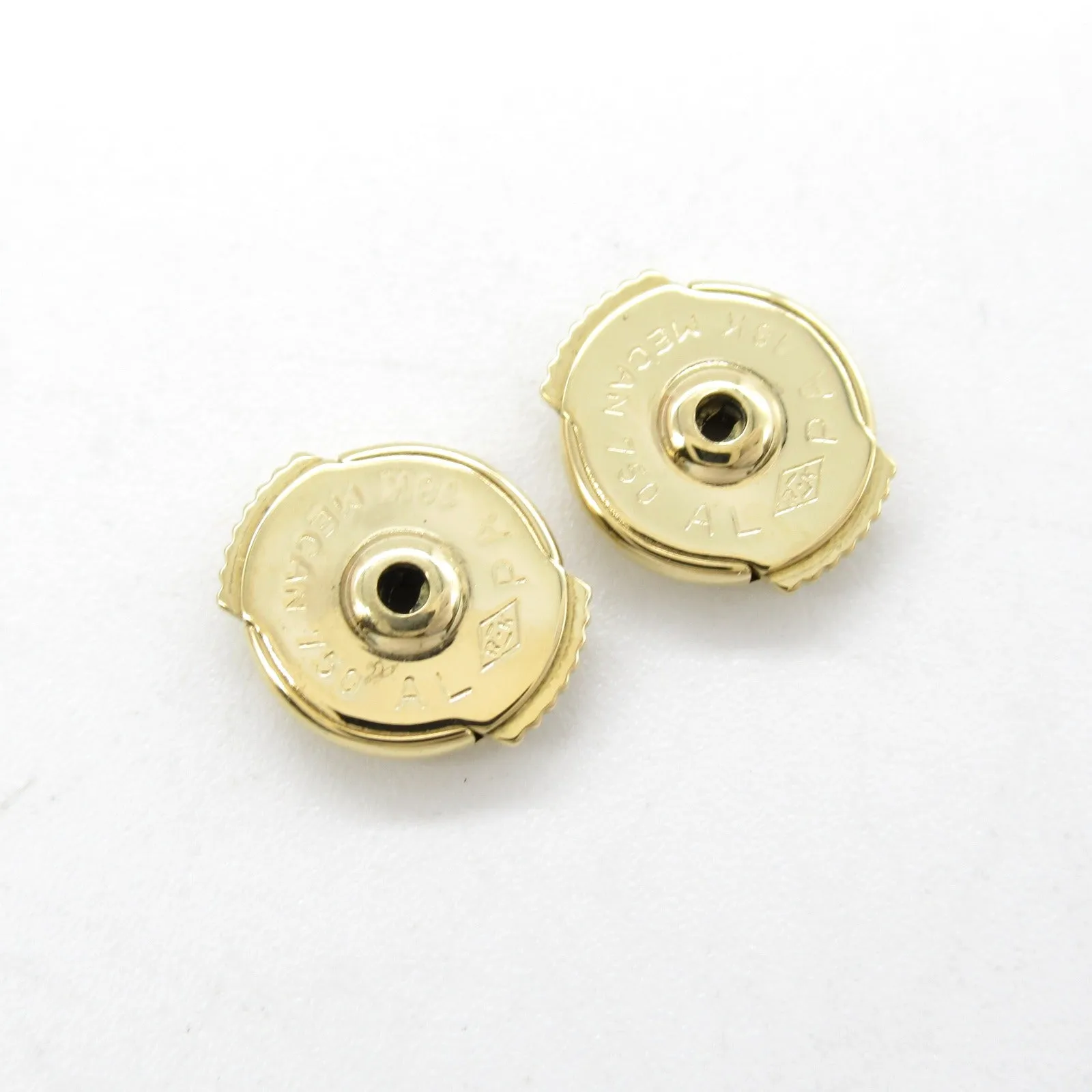 Cartier Trinity Diamond Earrings K18 Gold