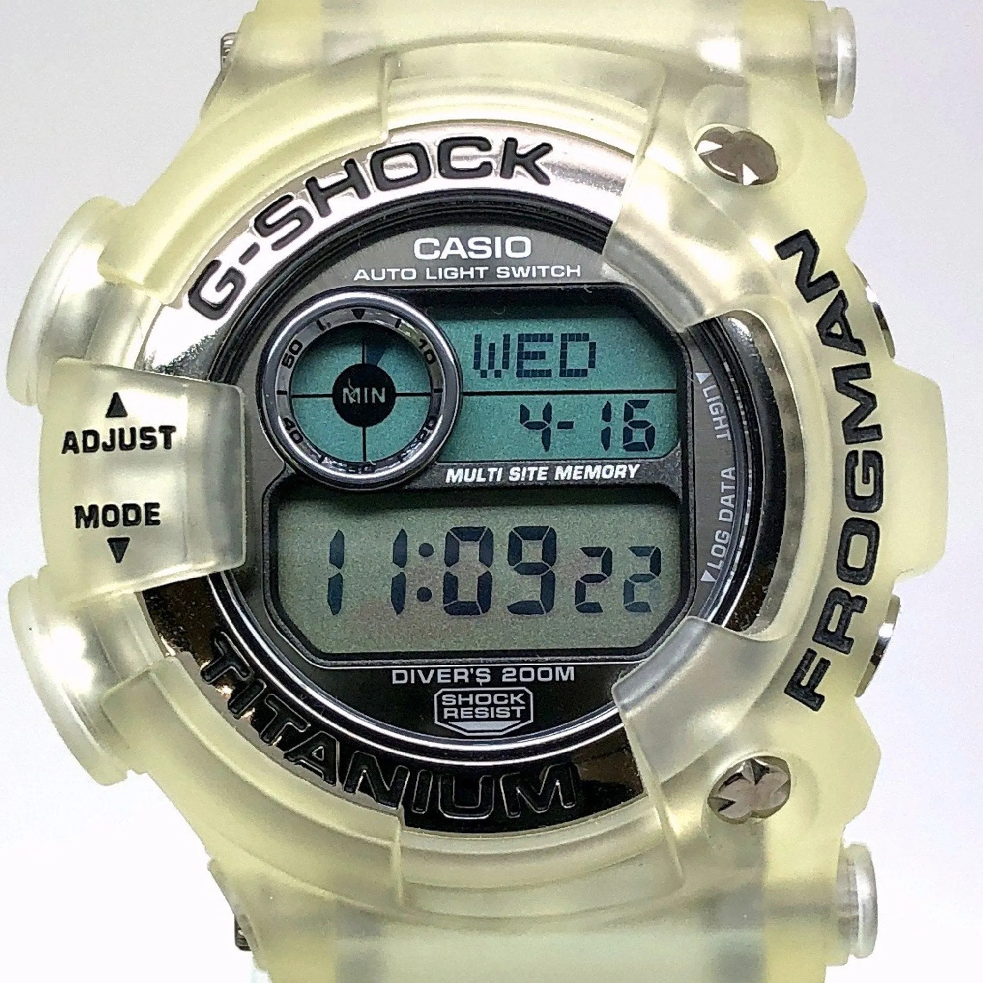 Casio G-Shock Clear Titanium Wristwatch (Pre-Owned)