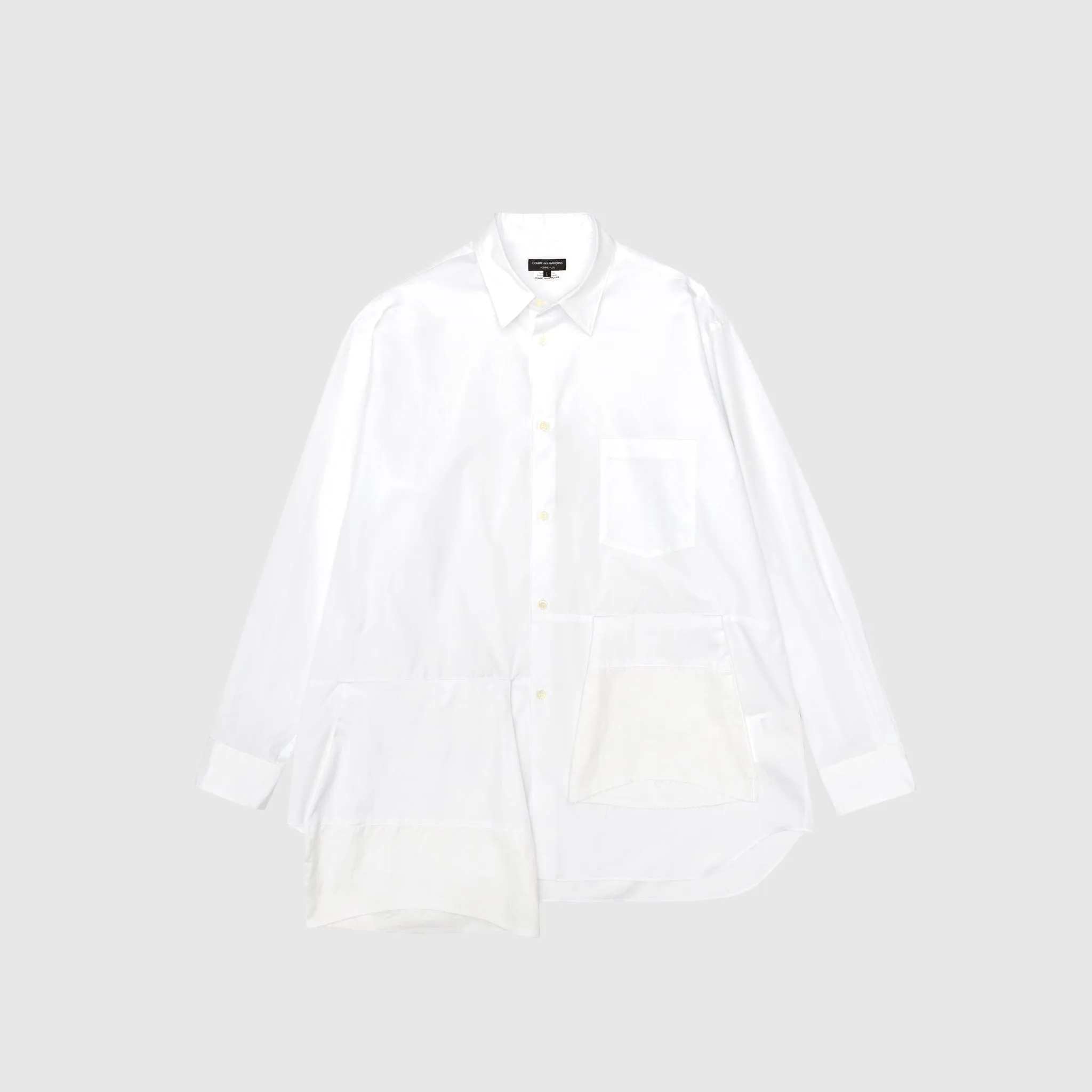 COTTON POPLIN POCKET SHIRT