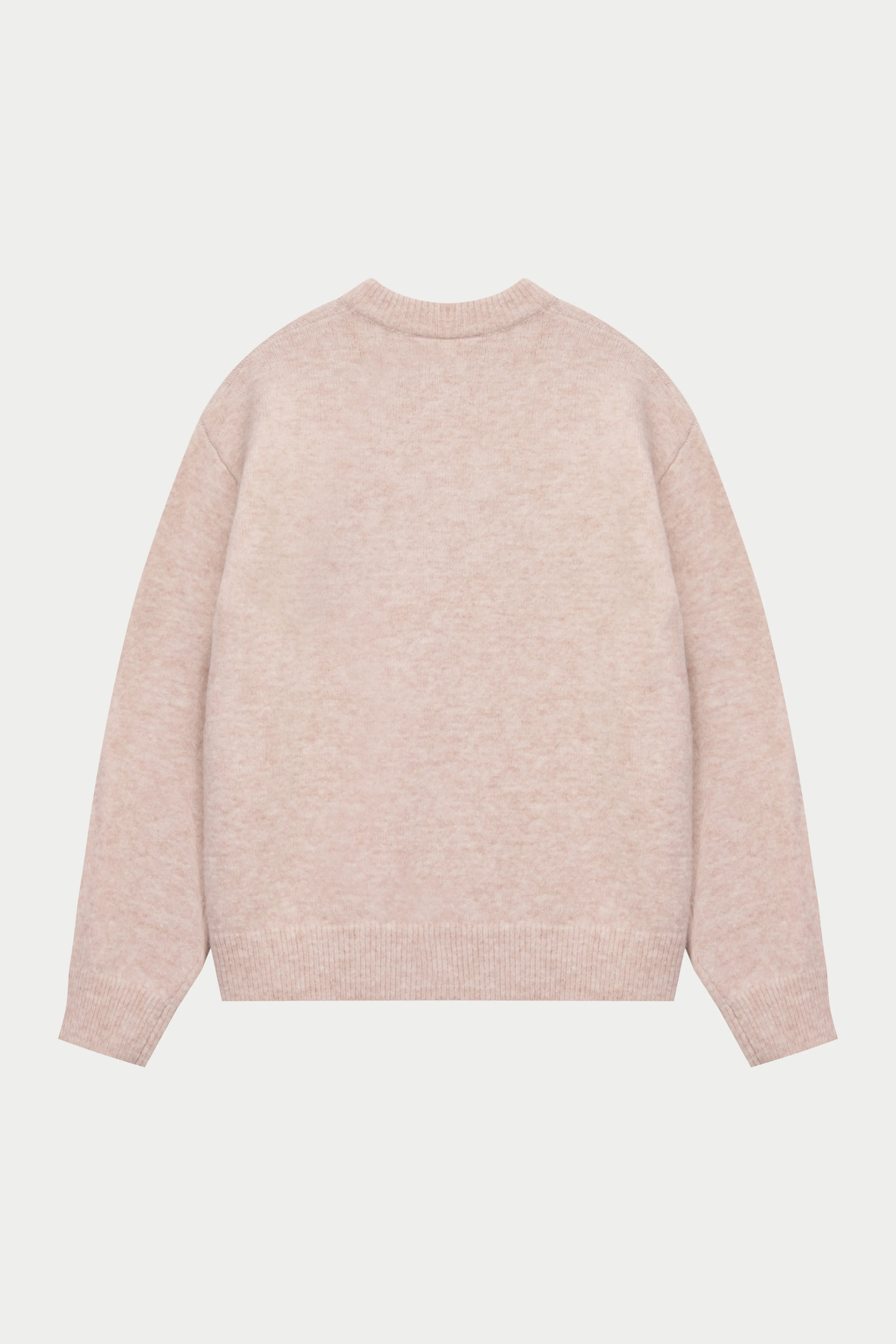 CTRE KNITTED SWEATSHIRT - PINK