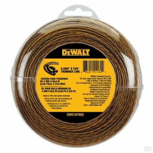 Dewalt 0.080 in x 225' Trimmer Line DWO1DT802