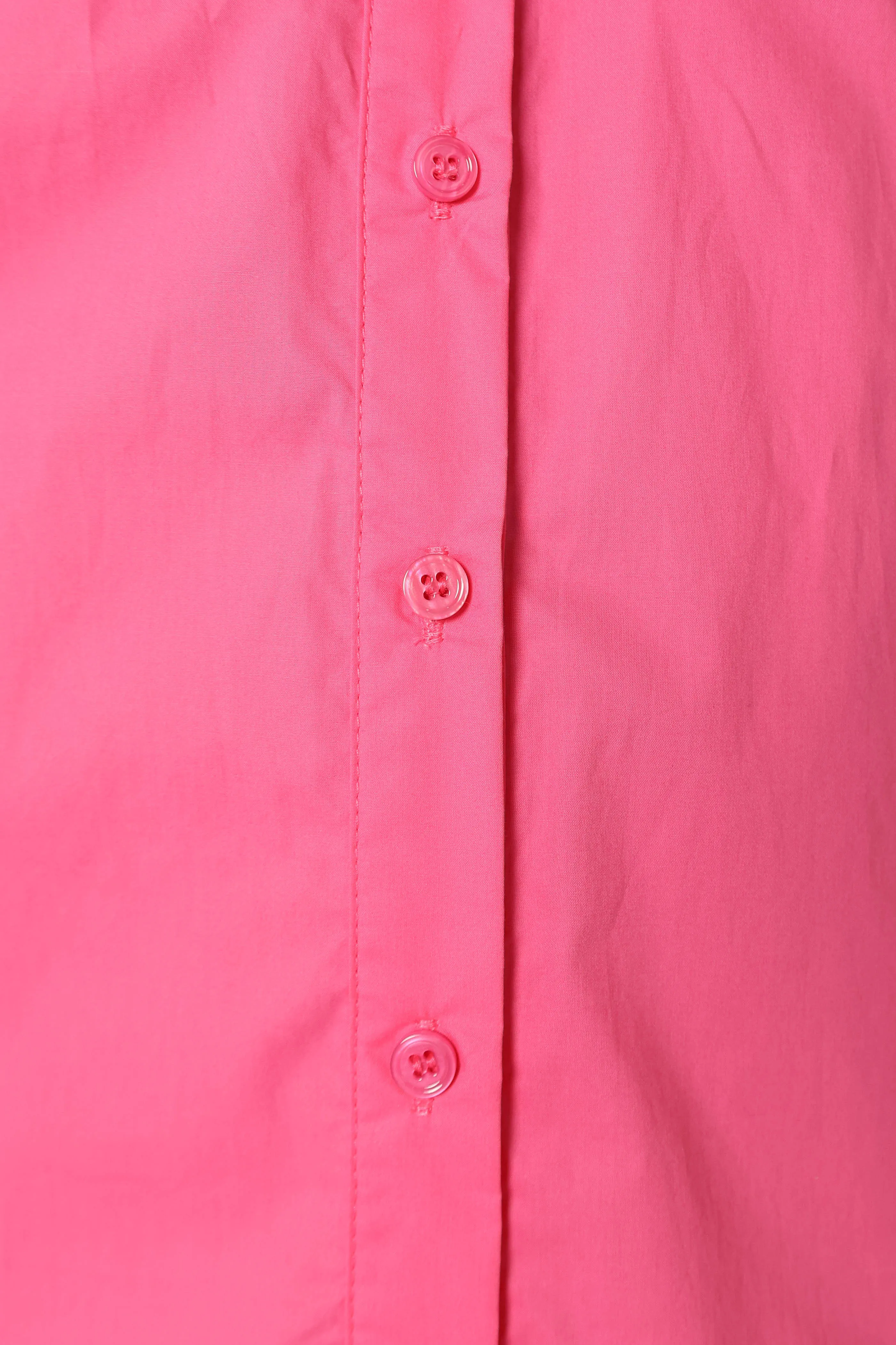 Dune Long Sleeve Mini Shirt Dress - Pink