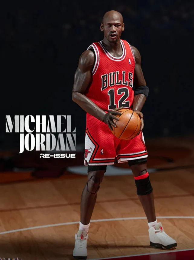 Enterbay Real Masterpieces 1/6 NBA Chicago Bulls Michael Jordan (I'm Back #45 Re-Issue Limited Edition) Sixth Scale Action Figure RM-1053