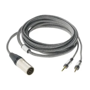 Focal Replacement Braided Cable for Focal Elear, Stellia, Elgia, Radiance and Celestee
