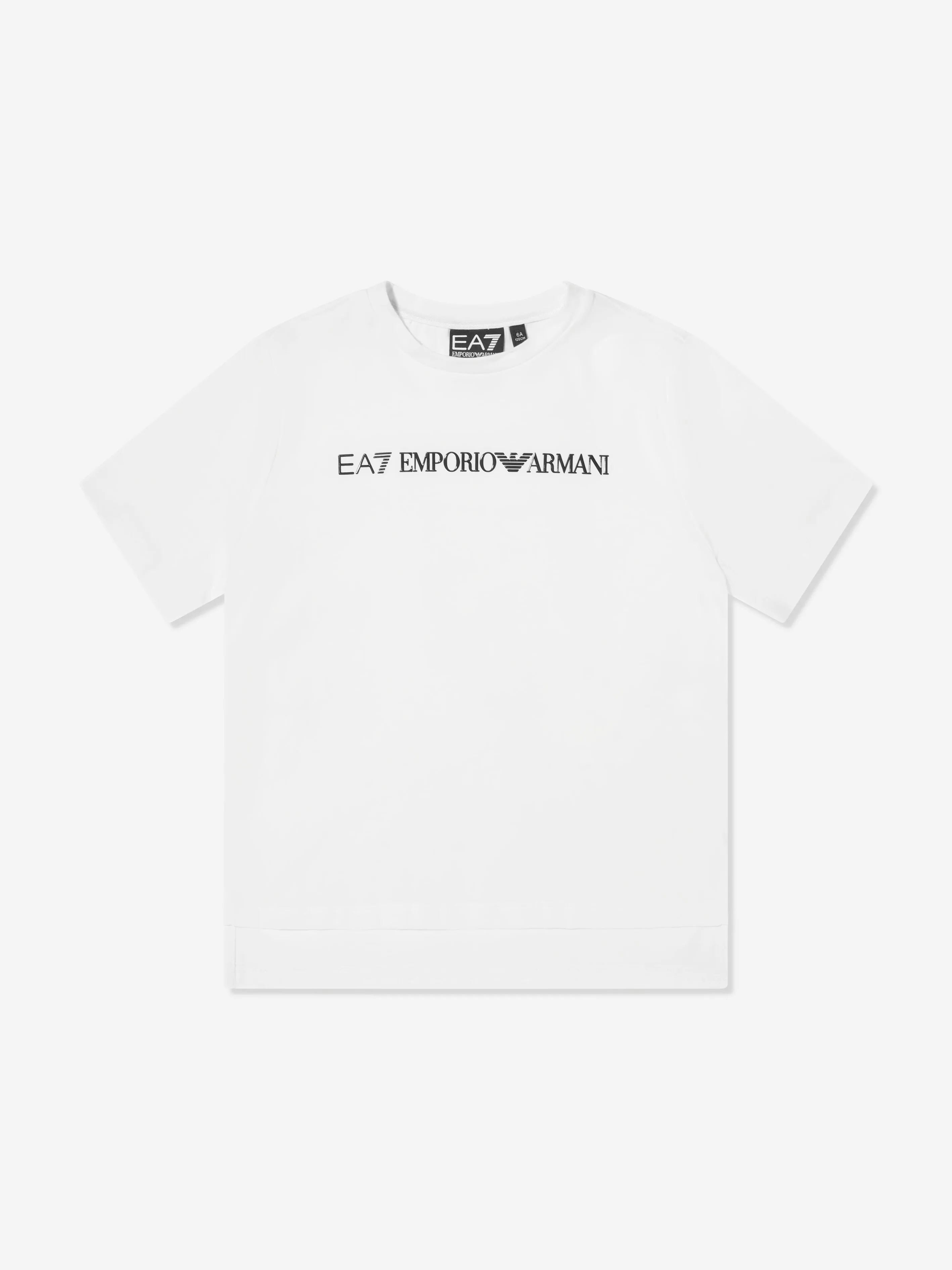Girls Logo Short Set in White