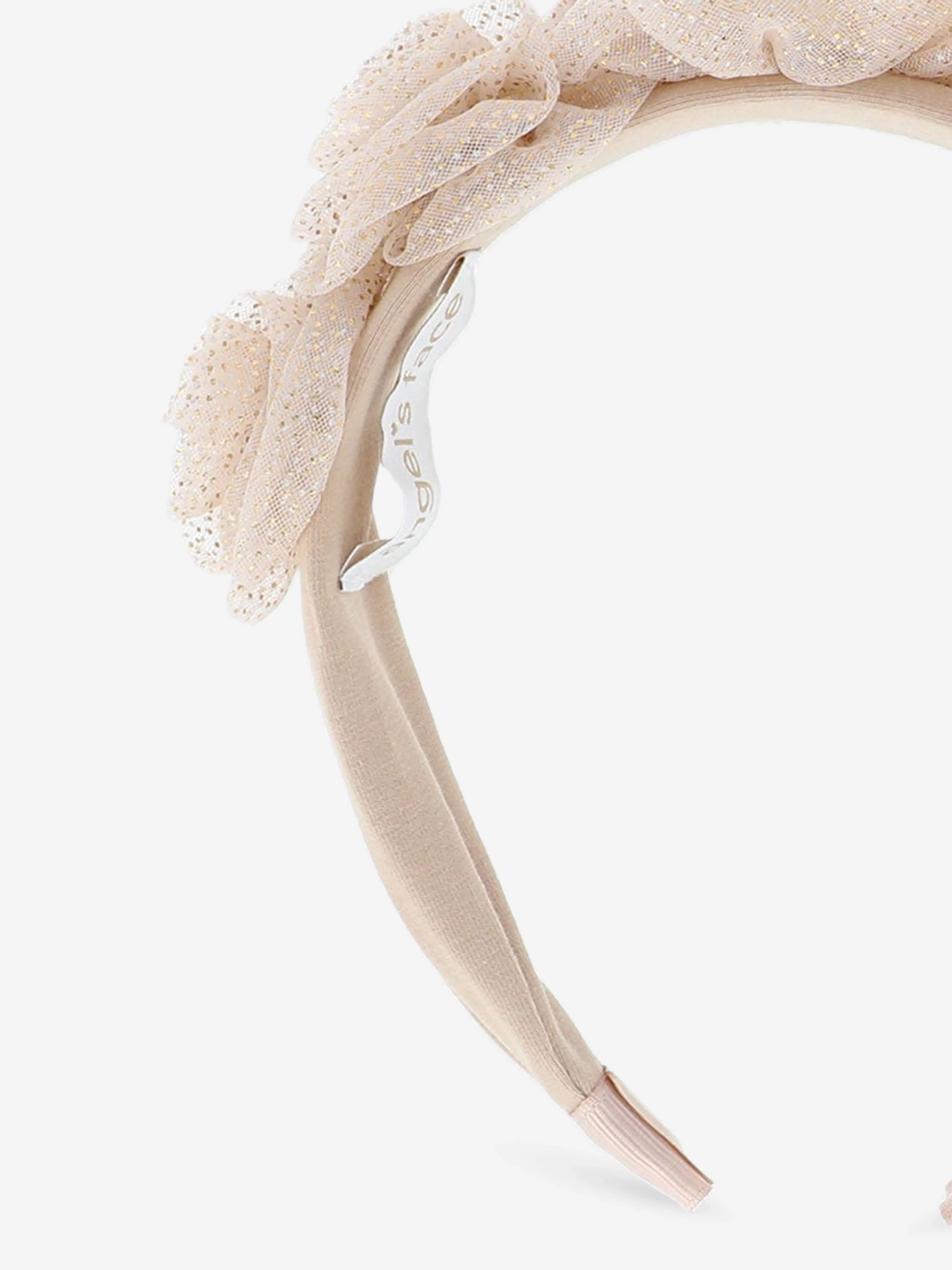 Girls Rosie Tulle Alice Band in Gold