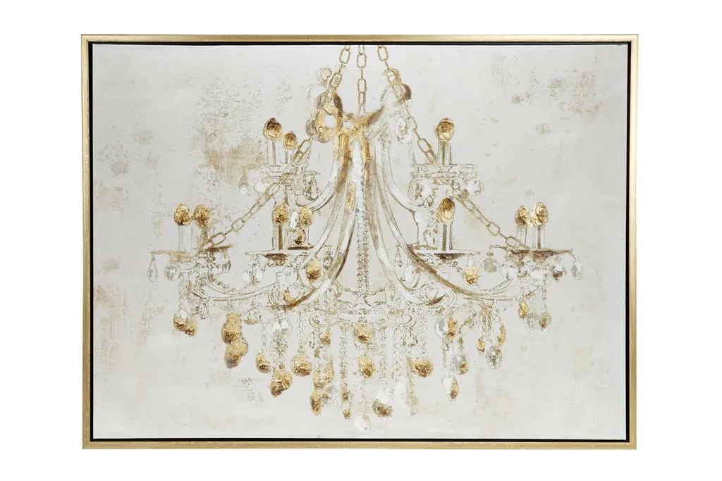 GOLD ECLECTIC CANVAS WALL ART