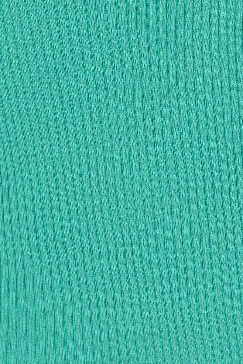 Green Knit Dress Bodycon