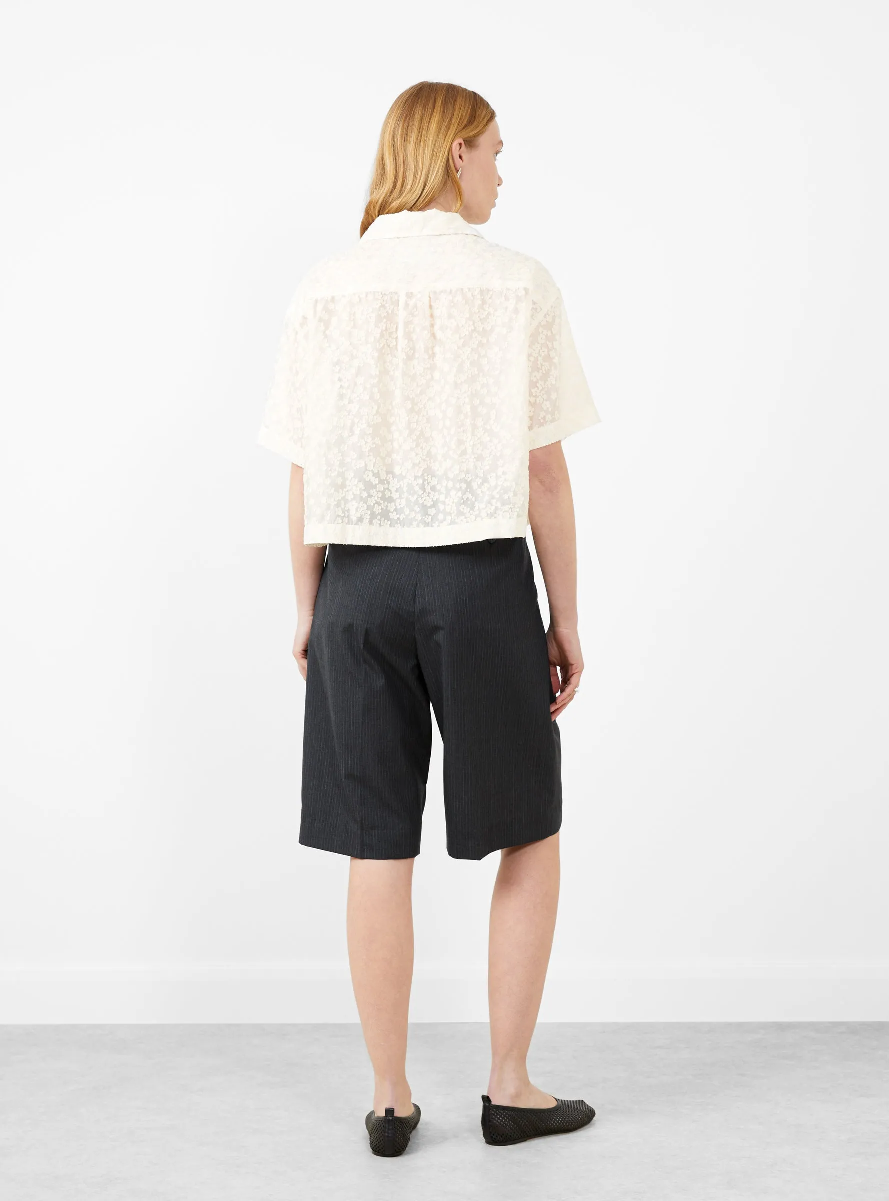 Holiday Shirt Sheer Floral