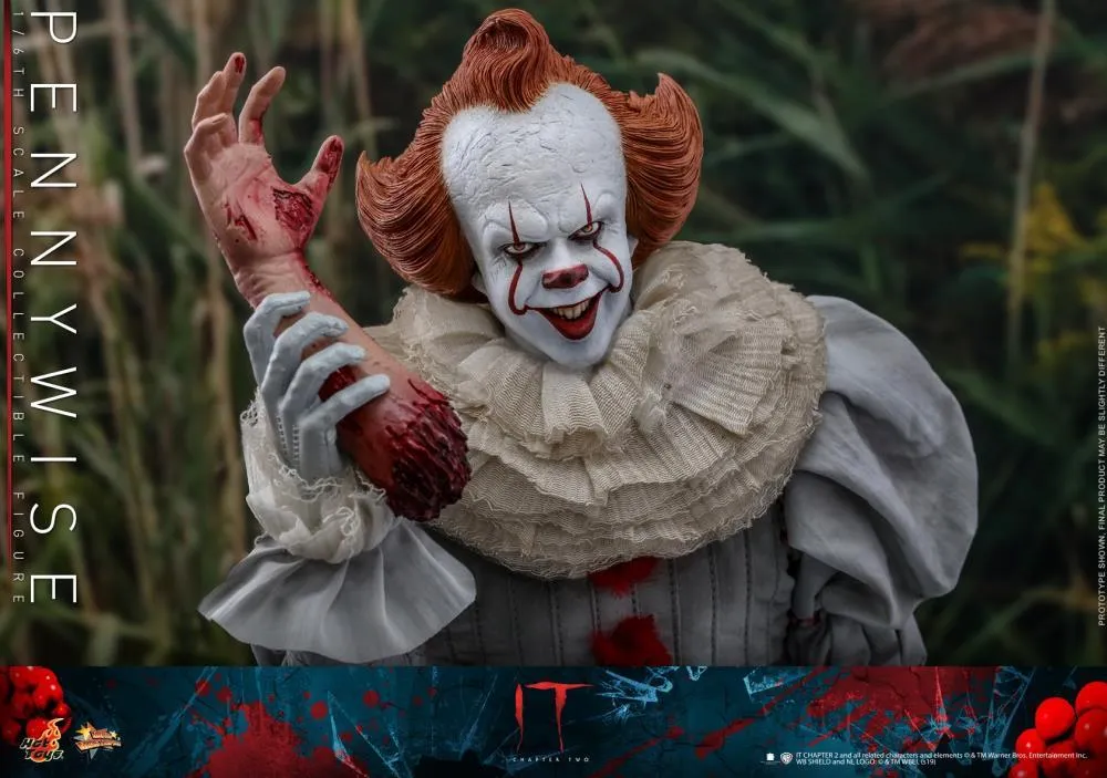 Hot Toys 1/6 IT Chapter 2 Pennywise Sixth Scale Action Figure MMS555