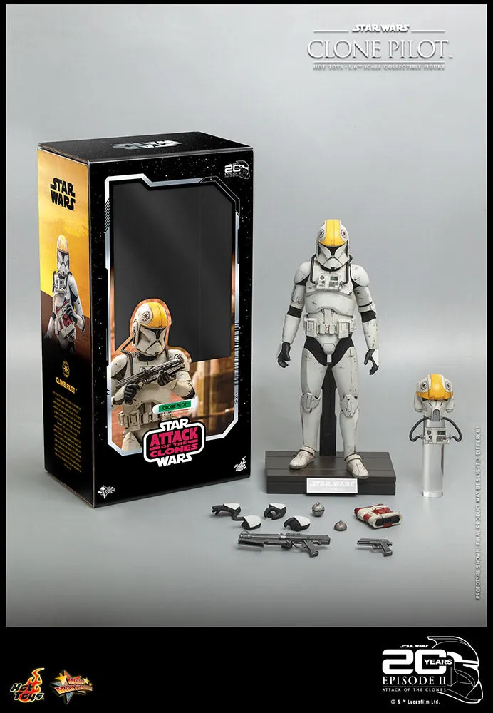 Hot Toys 1/6 Scale Figure - Clone Pilot (Star Wars: Episode II: Attack of the Clones)