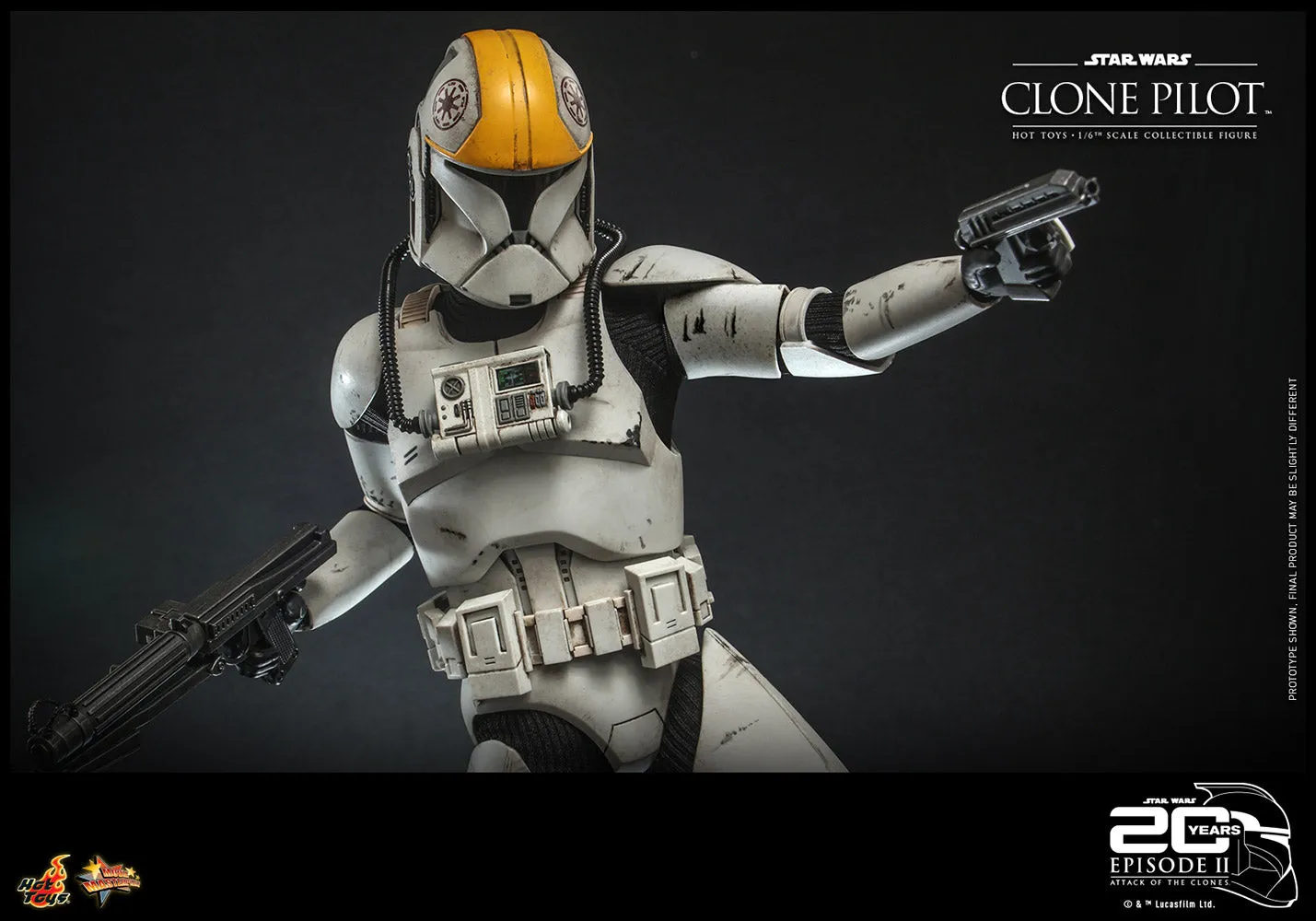 Hot Toys 1/6 Scale Figure - Clone Pilot (Star Wars: Episode II: Attack of the Clones)