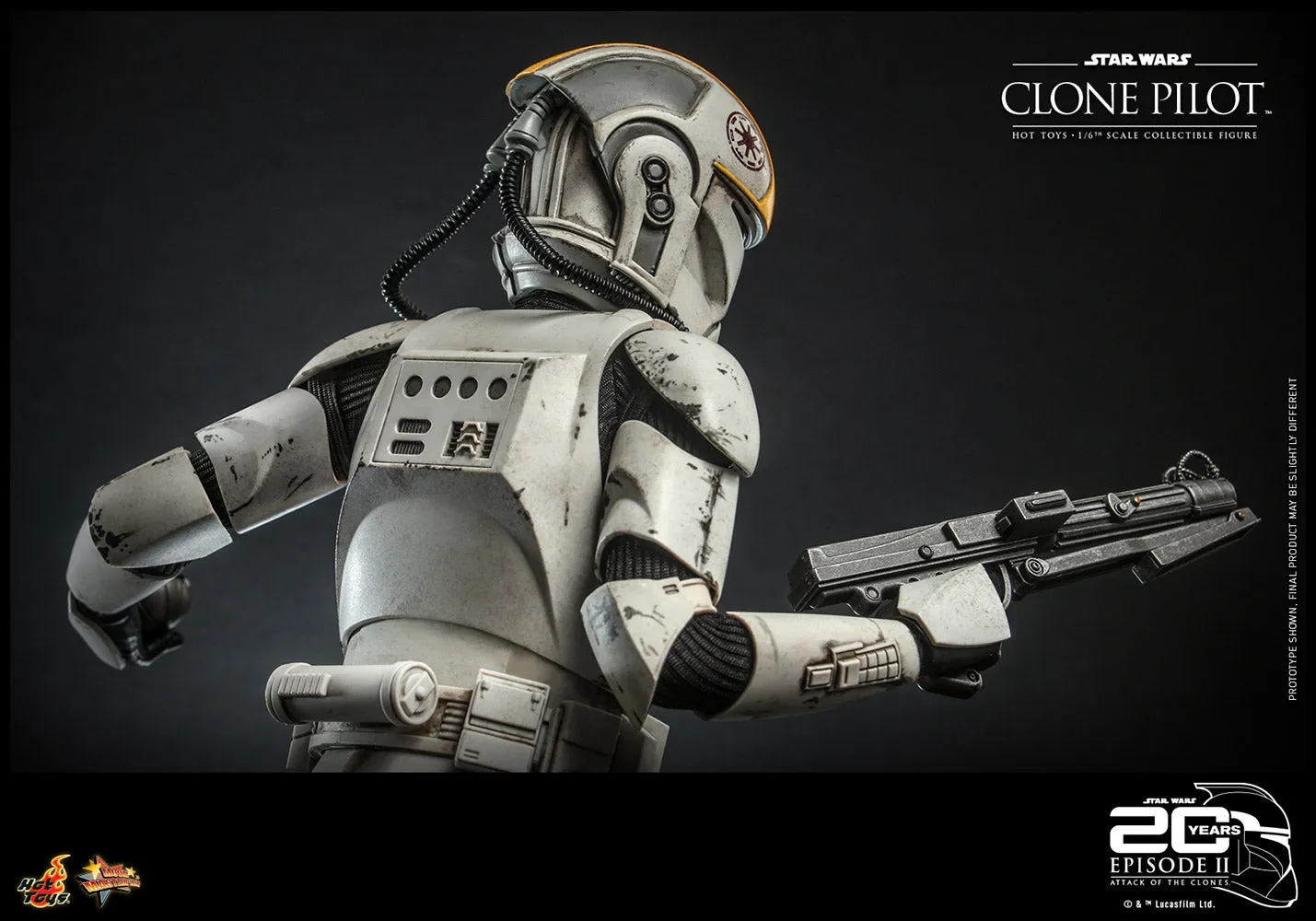 Hot Toys 1/6 Scale Figure - Clone Pilot (Star Wars: Episode II: Attack of the Clones)