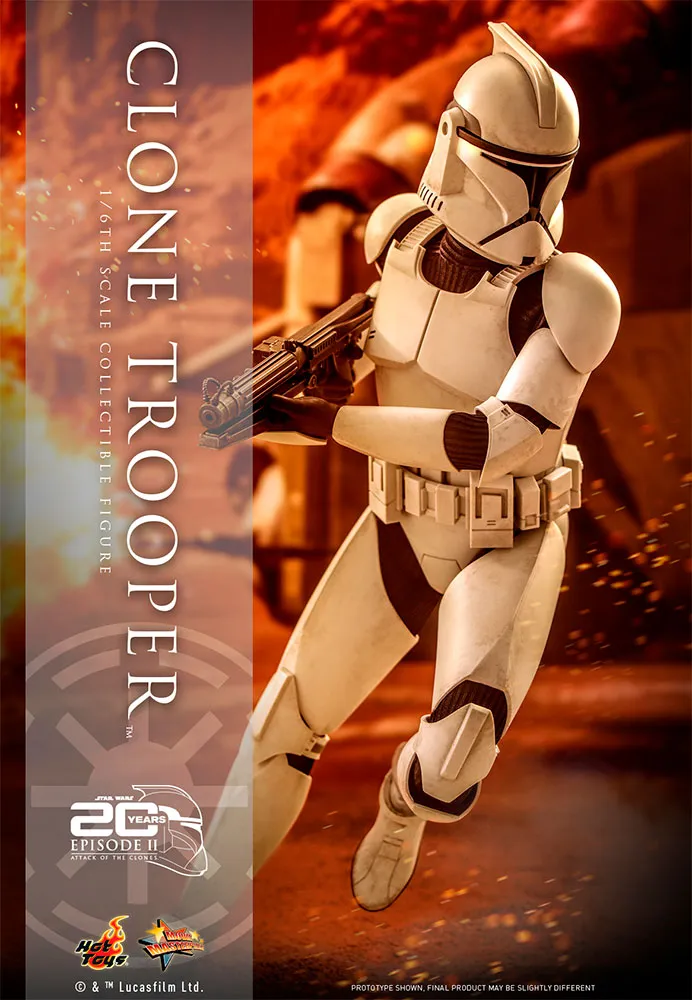 Hot Toys 1/6 Scale Figure - Clone Trooper (Star Wars: Episode II: Attack of the Clones)