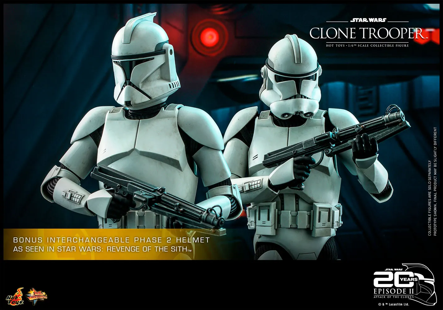 Hot Toys 1/6 Scale Figure - Clone Trooper (Star Wars: Episode II: Attack of the Clones)