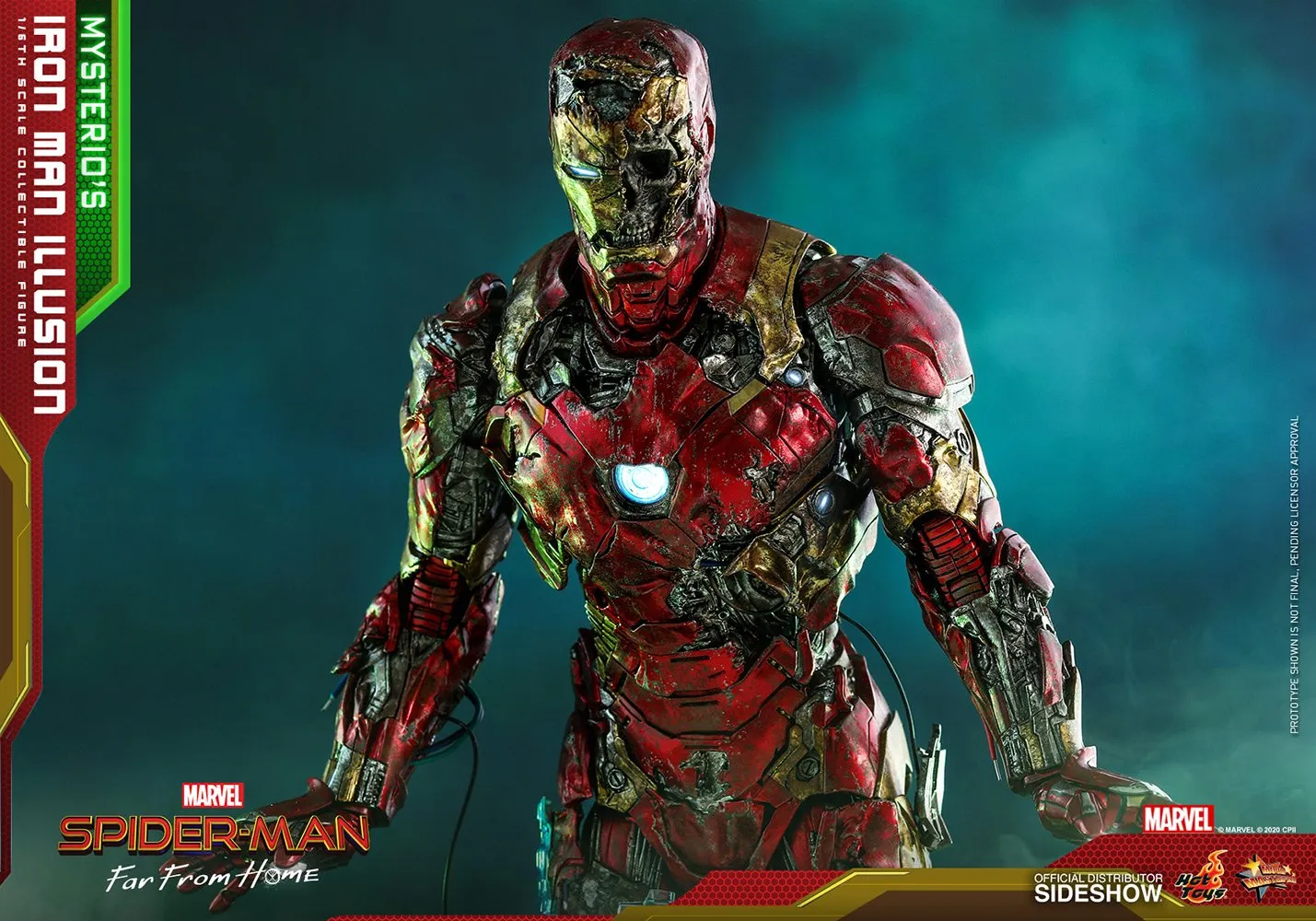 Hot Toys Movie Masterpiece 1/6 Scale Figure - Mysterio's Iron Man Illusion (Spider-Man: Far From Home)